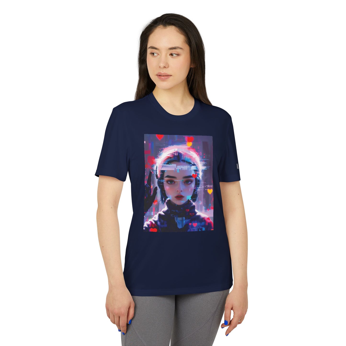 adidas Unisex Sport T-shirt | Katiya Living the Dream x LioWalls Song