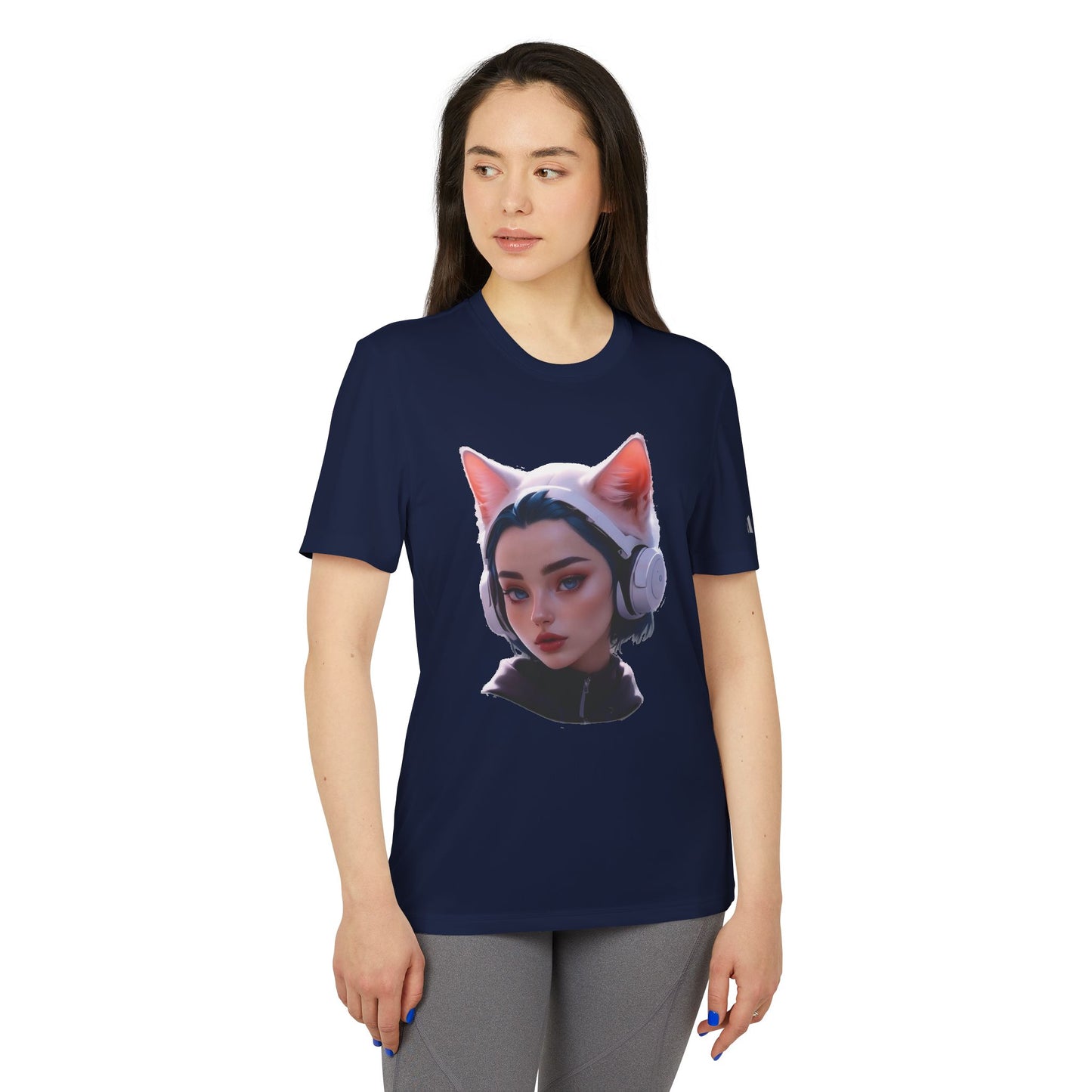 adidas Unisex Sport T-shirt | Katiya Living the Dream x LioWalls Song