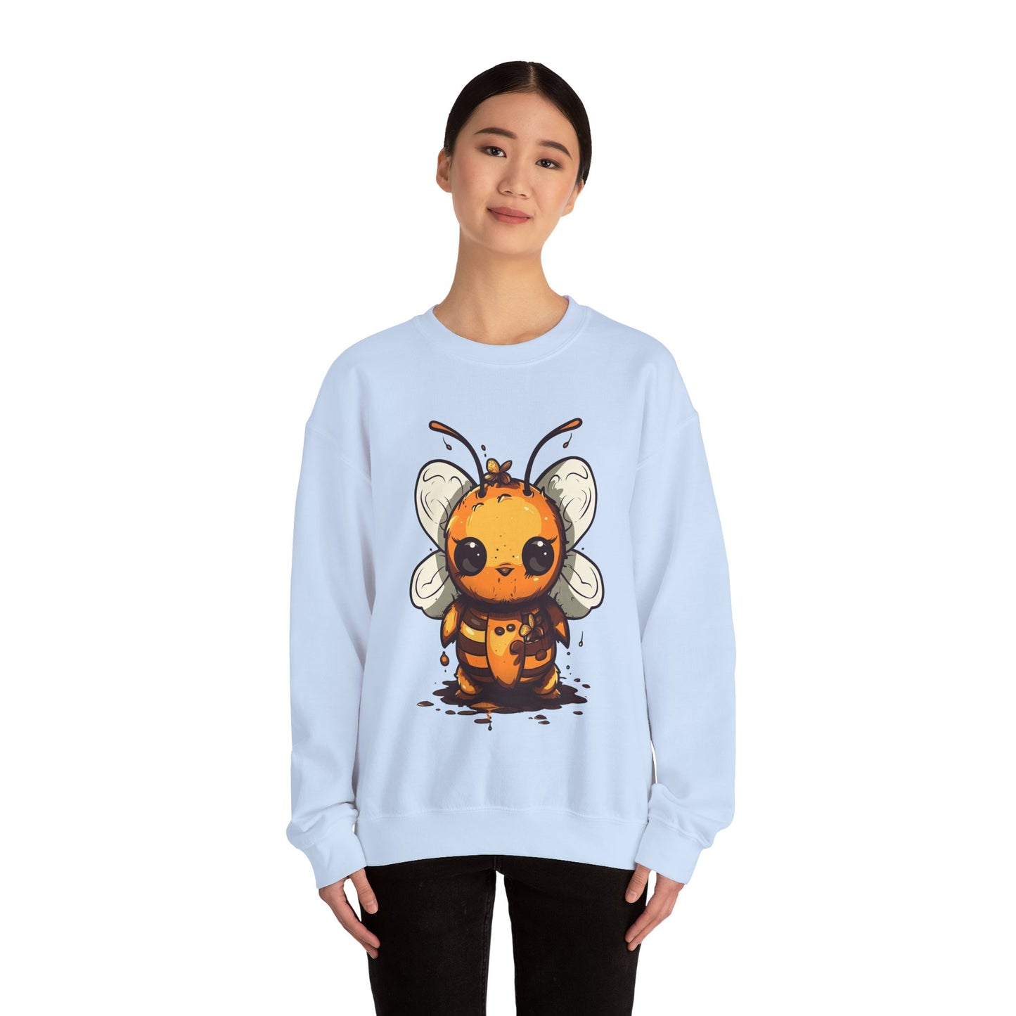 Bumble "Honey" Bee Unisex Heavy Blend™ Crewneck Sweatshirt