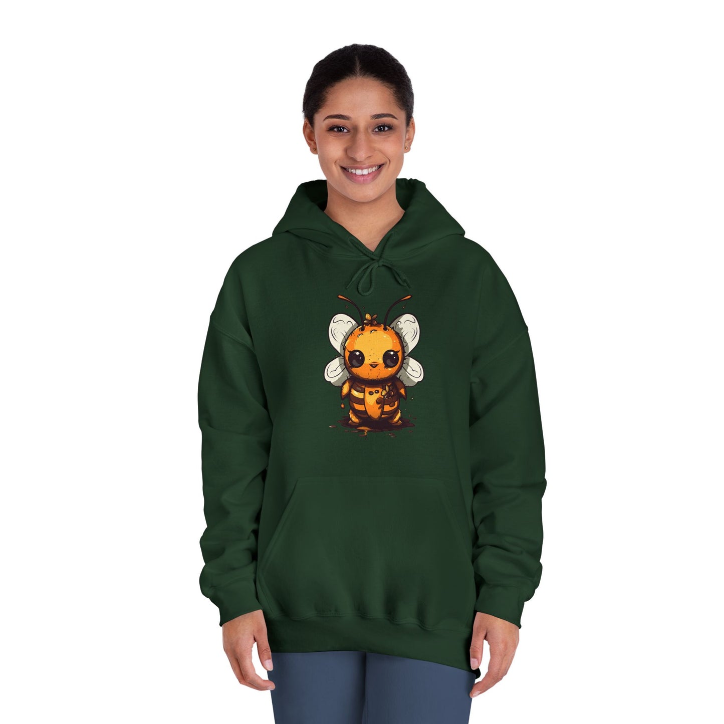 Bumble "Honey" Bee Unisex DryBlend® Hooded Sweatshirt