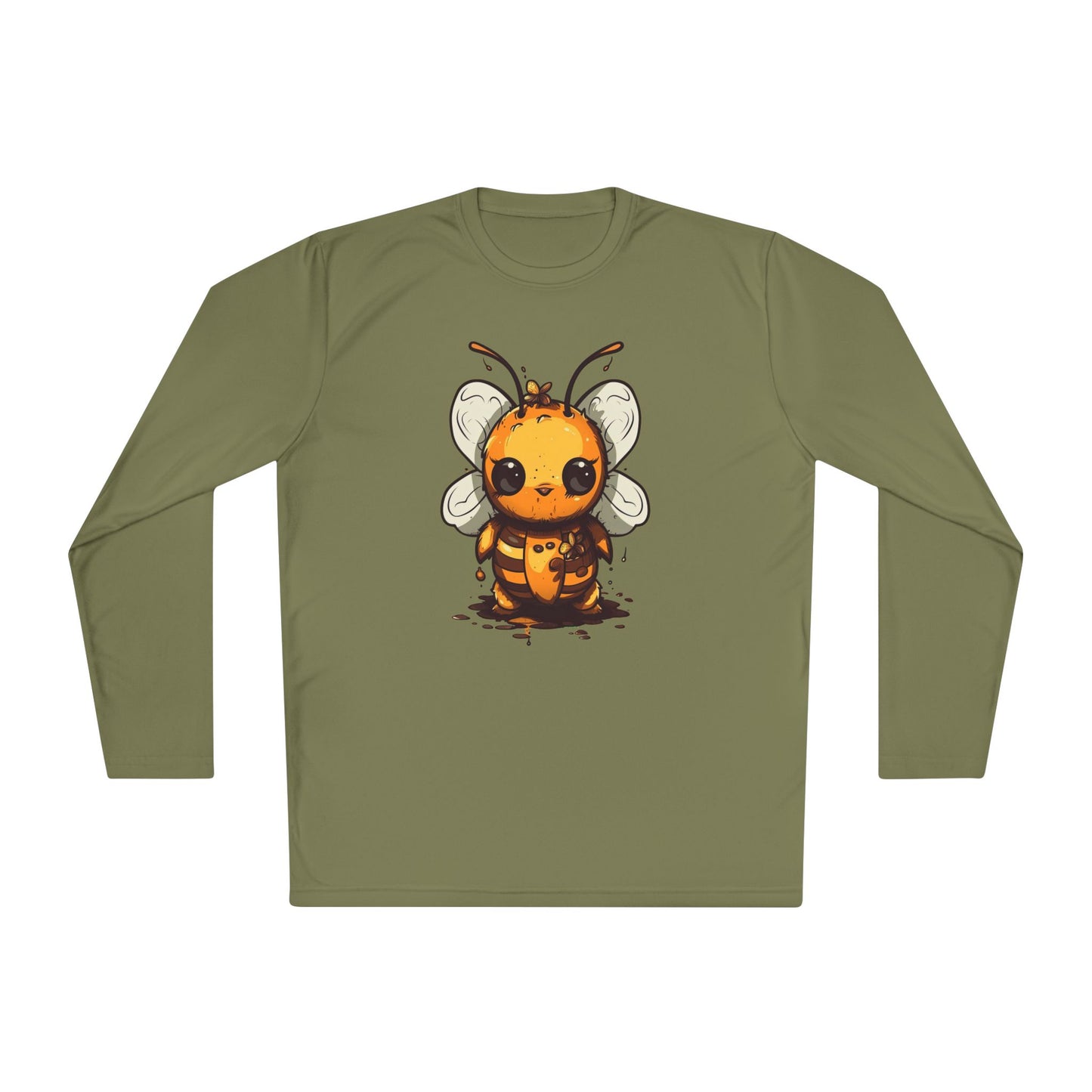 Bumble "Honey" Bee Unisex Lightweight Long Sleeve Tee