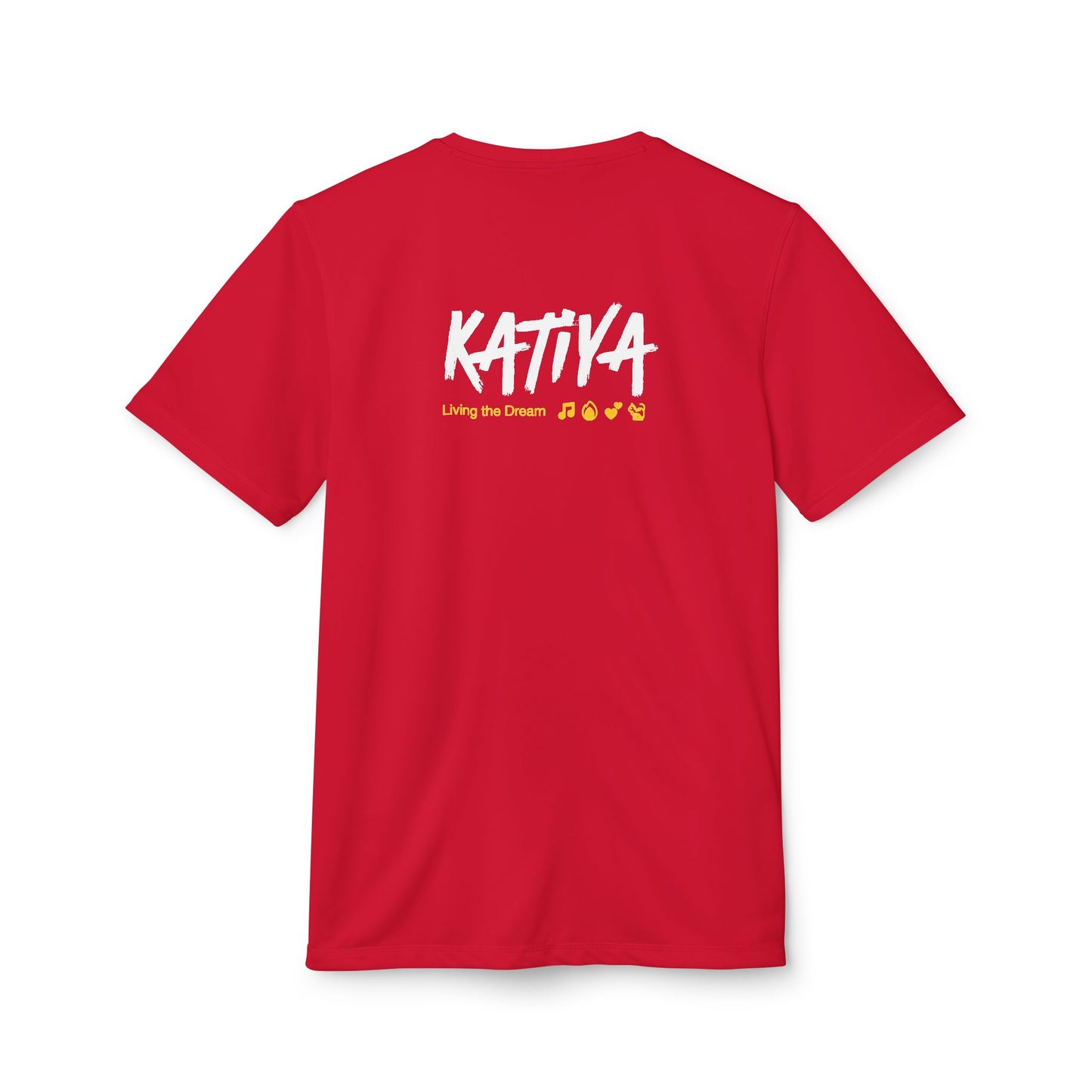 adidas Unisex Sport T-shirt | Katiya Living the Dream x LioWalls Song