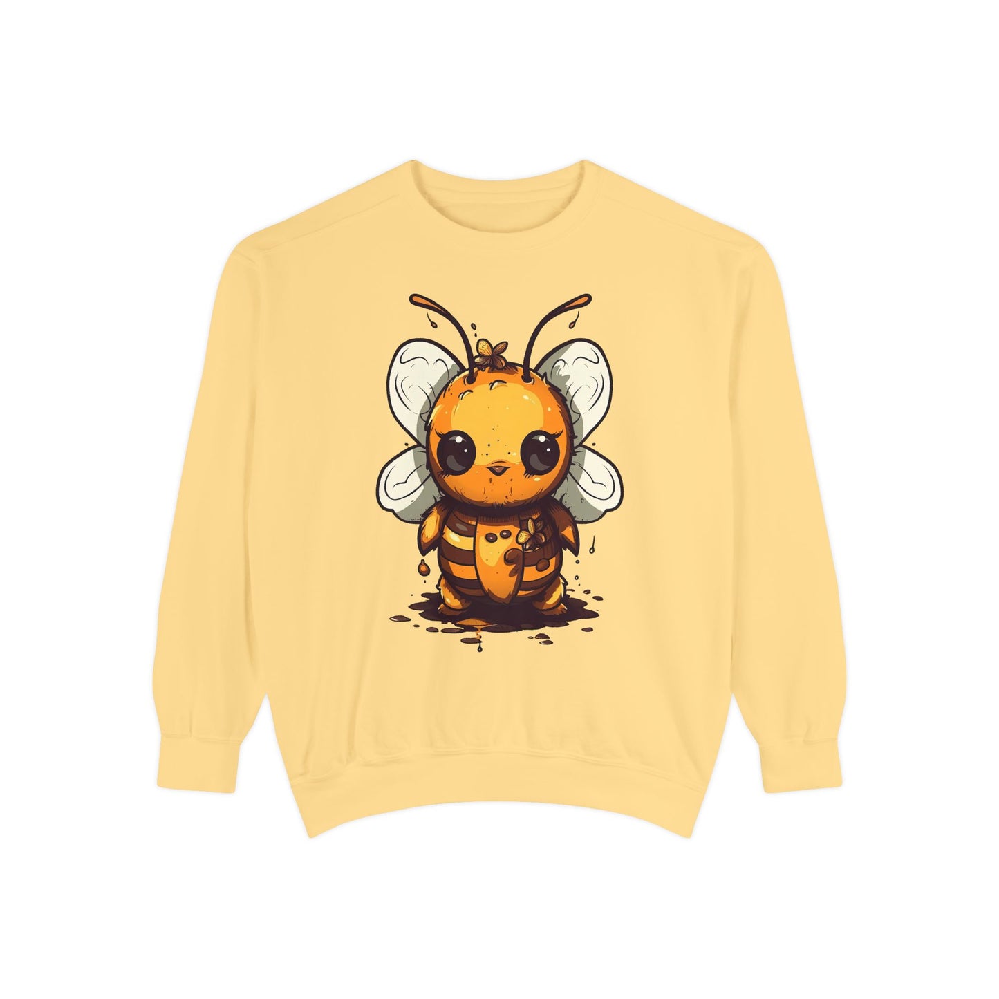 Bumble "Honey" Bee Unisex Garment-Dyed Sweatshirt