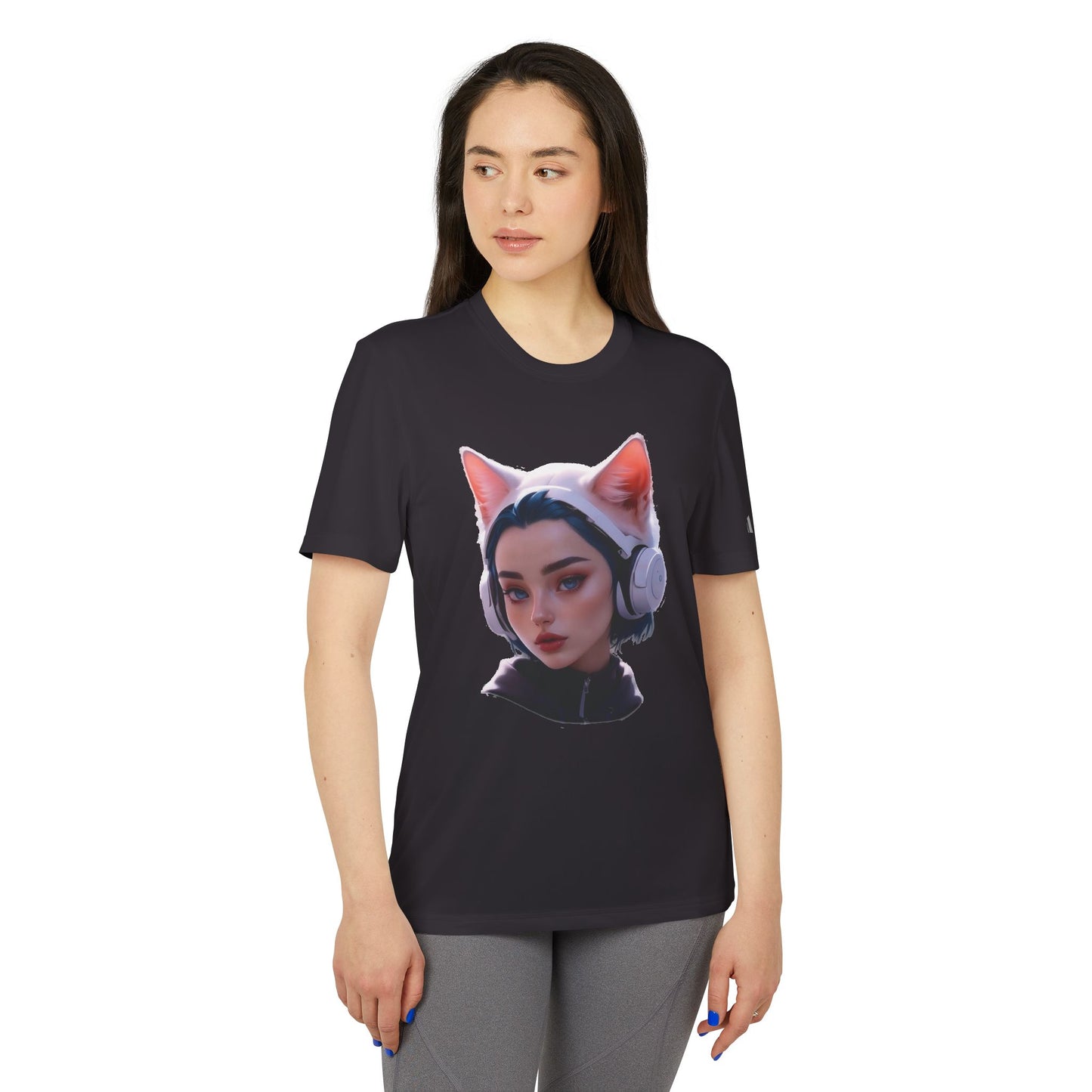 adidas Unisex Sport T-shirt | Katiya Living the Dream x LioWalls Song