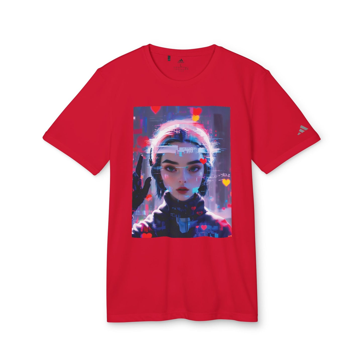 adidas Unisex Sport T-shirt | Katiya Living the Dream x LioWalls Song
