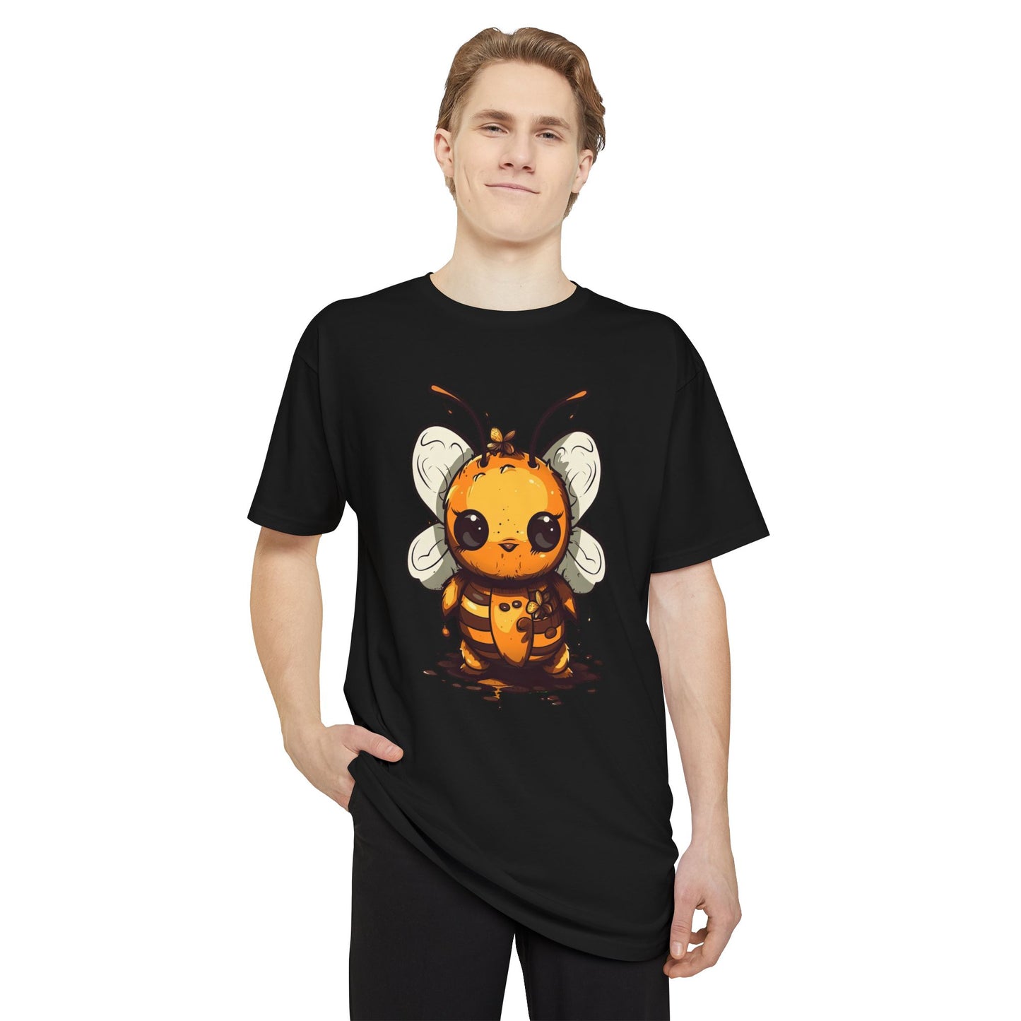 Bumble "Honey" Bee Unisex Long Body Urban Tee