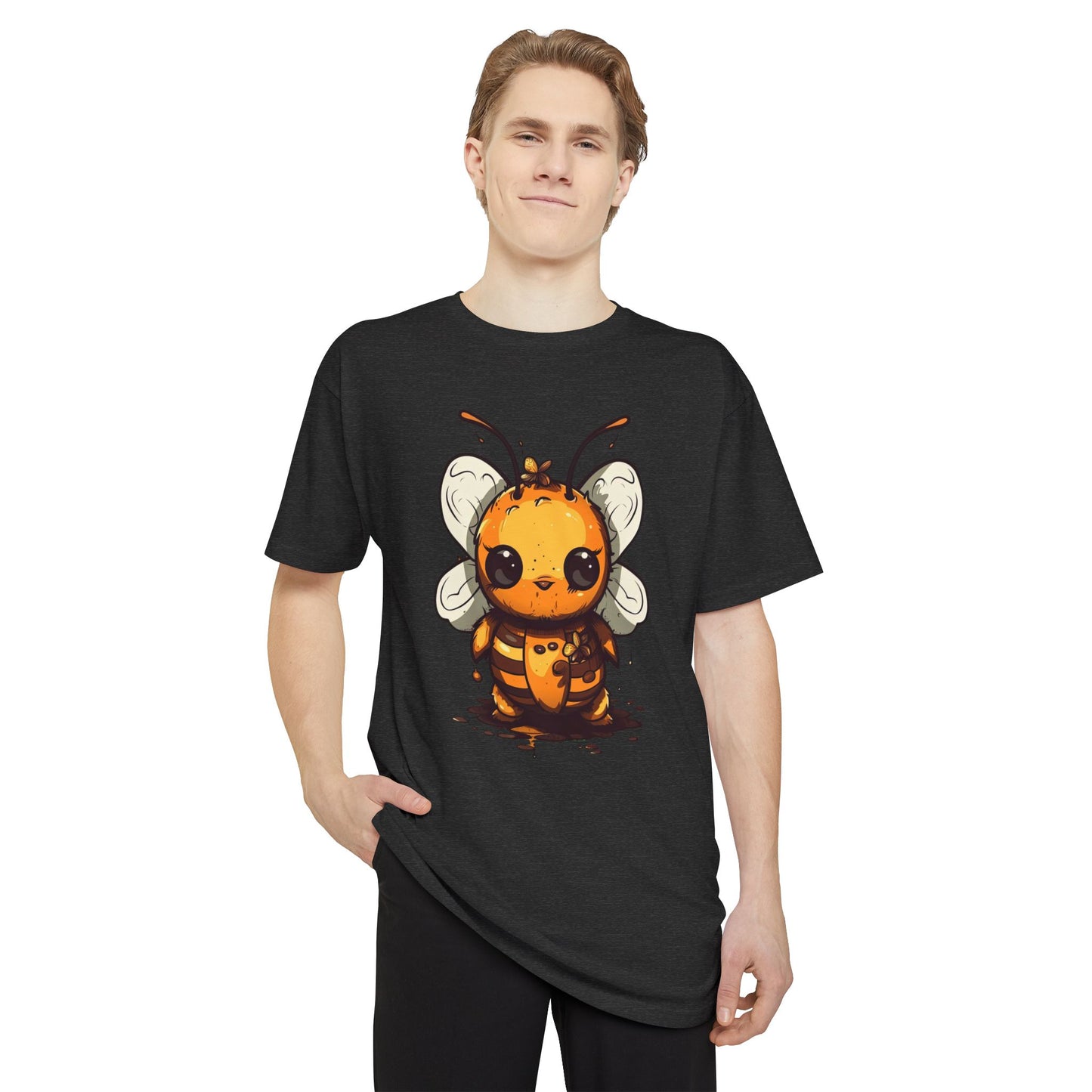Bumble "Honey" Bee Unisex Long Body Urban Tee