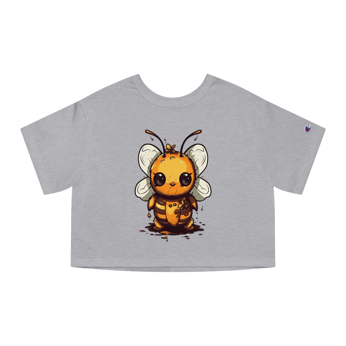 Bumble "Honey" Bee Champion Women's Heritage Cropped T-Shirt