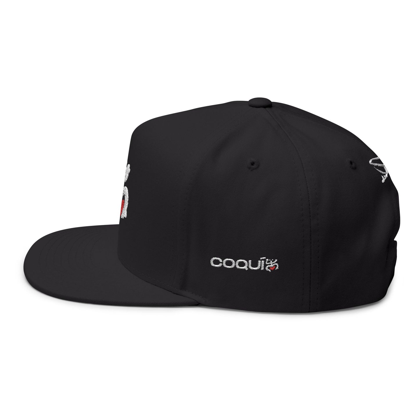COQUI - SIRENADE Song SE Embroidered Flat Bill Cap Casual Style