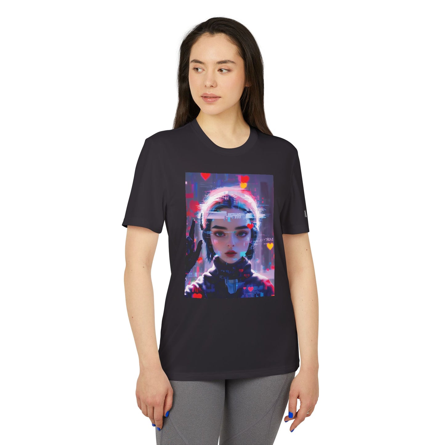 adidas Unisex Sport T-shirt | Katiya Living the Dream x LioWalls Song