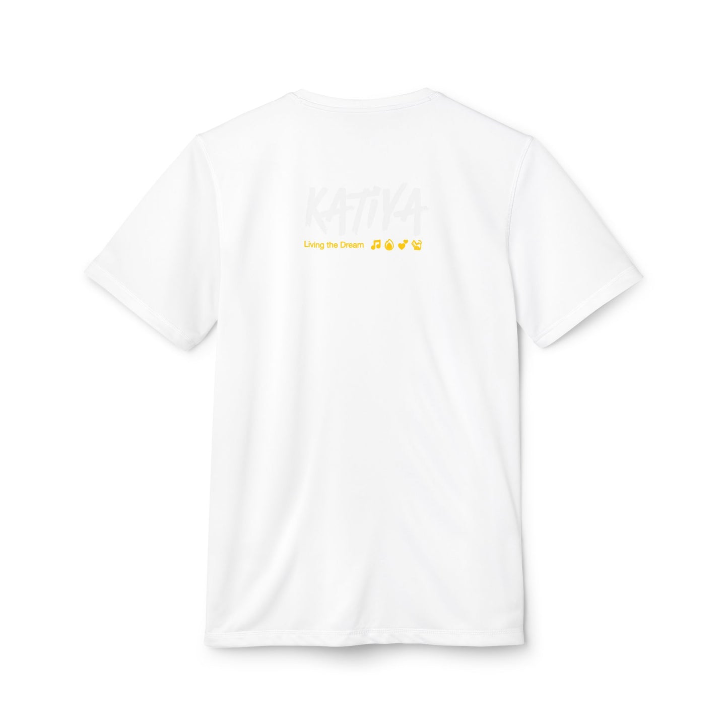 adidas Unisex Sport T-shirt | Katiya Living the Dream x LioWalls Song