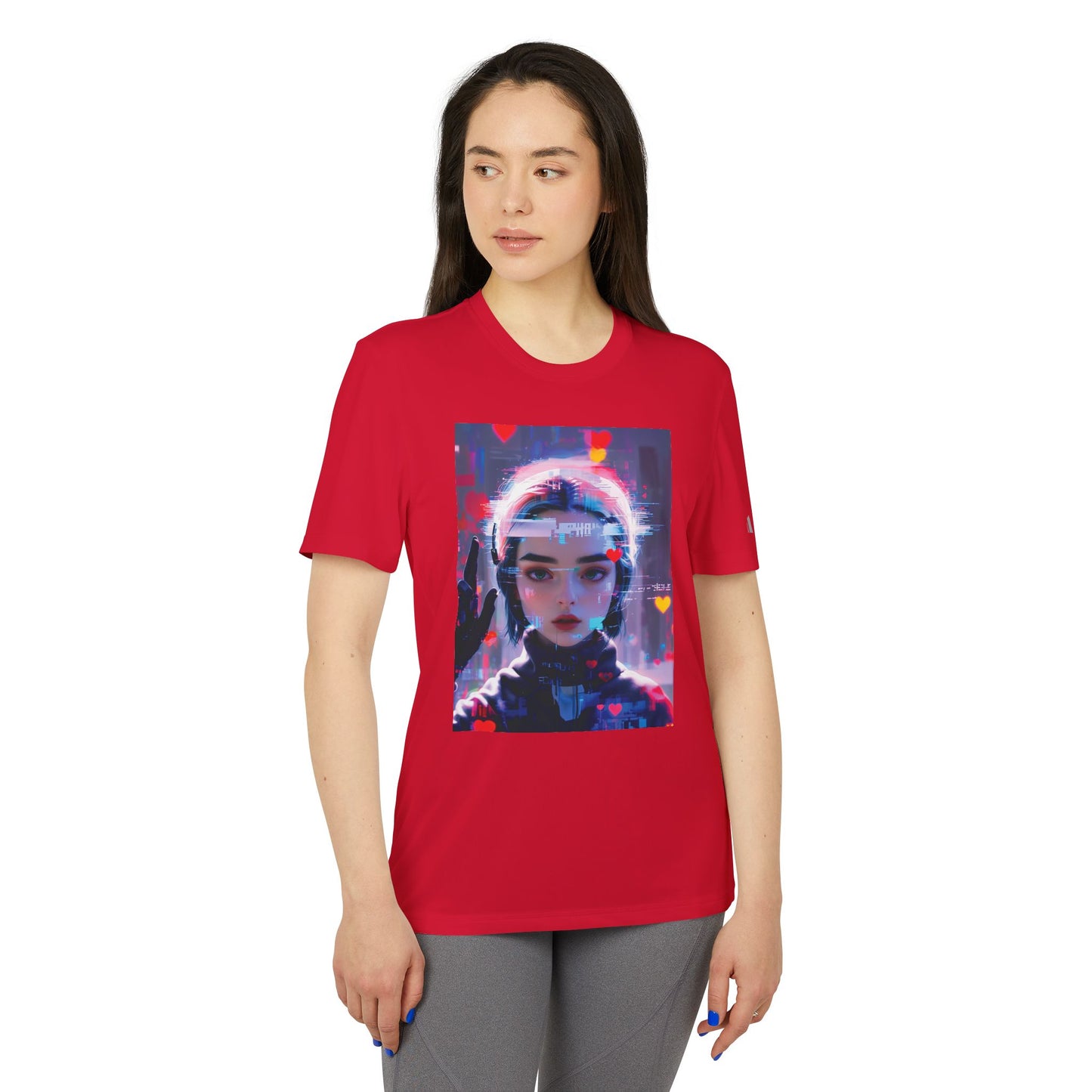 adidas Unisex Sport T-shirt | Katiya Living the Dream x LioWalls Song