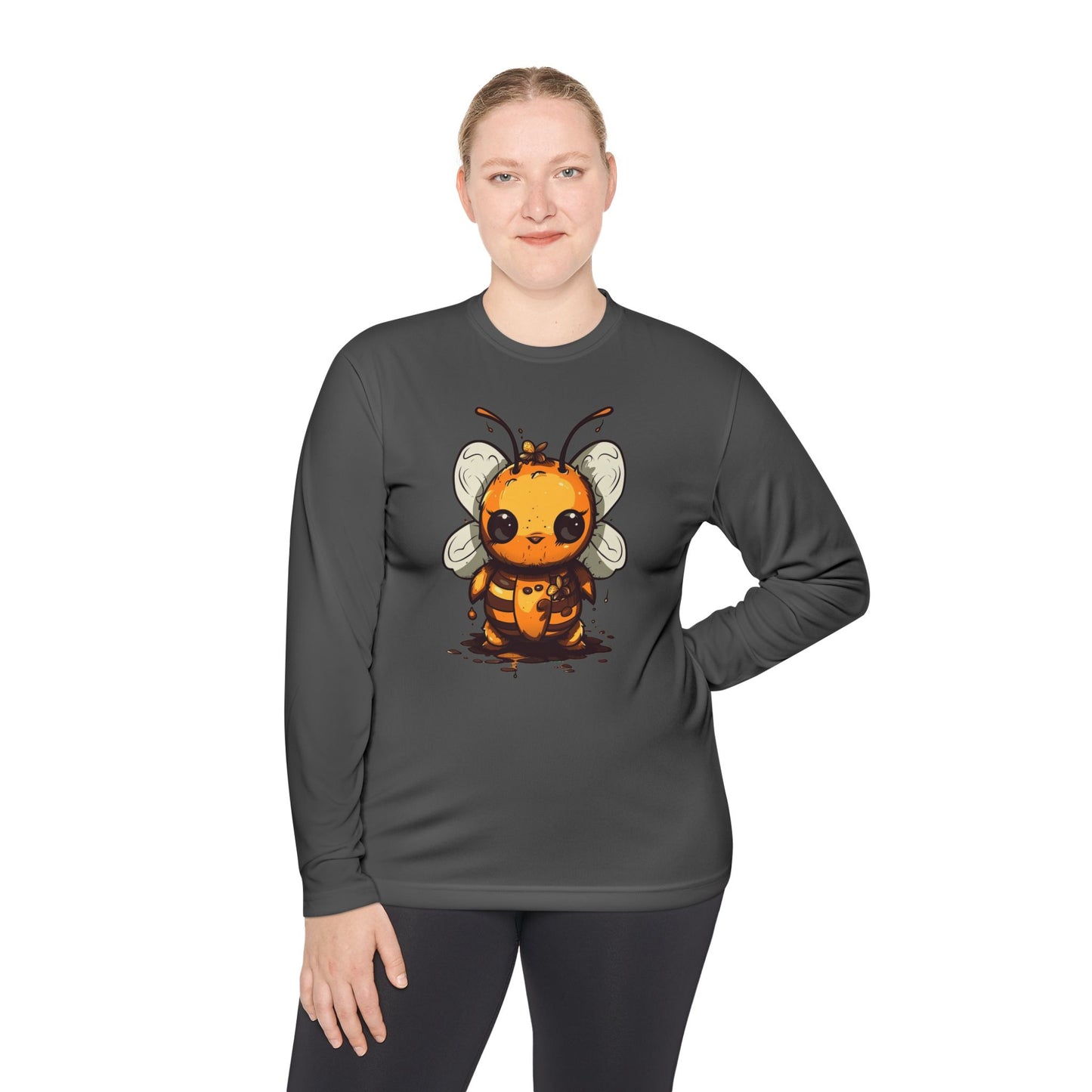 Bumble "Honey" Bee Unisex Lightweight Long Sleeve Tee