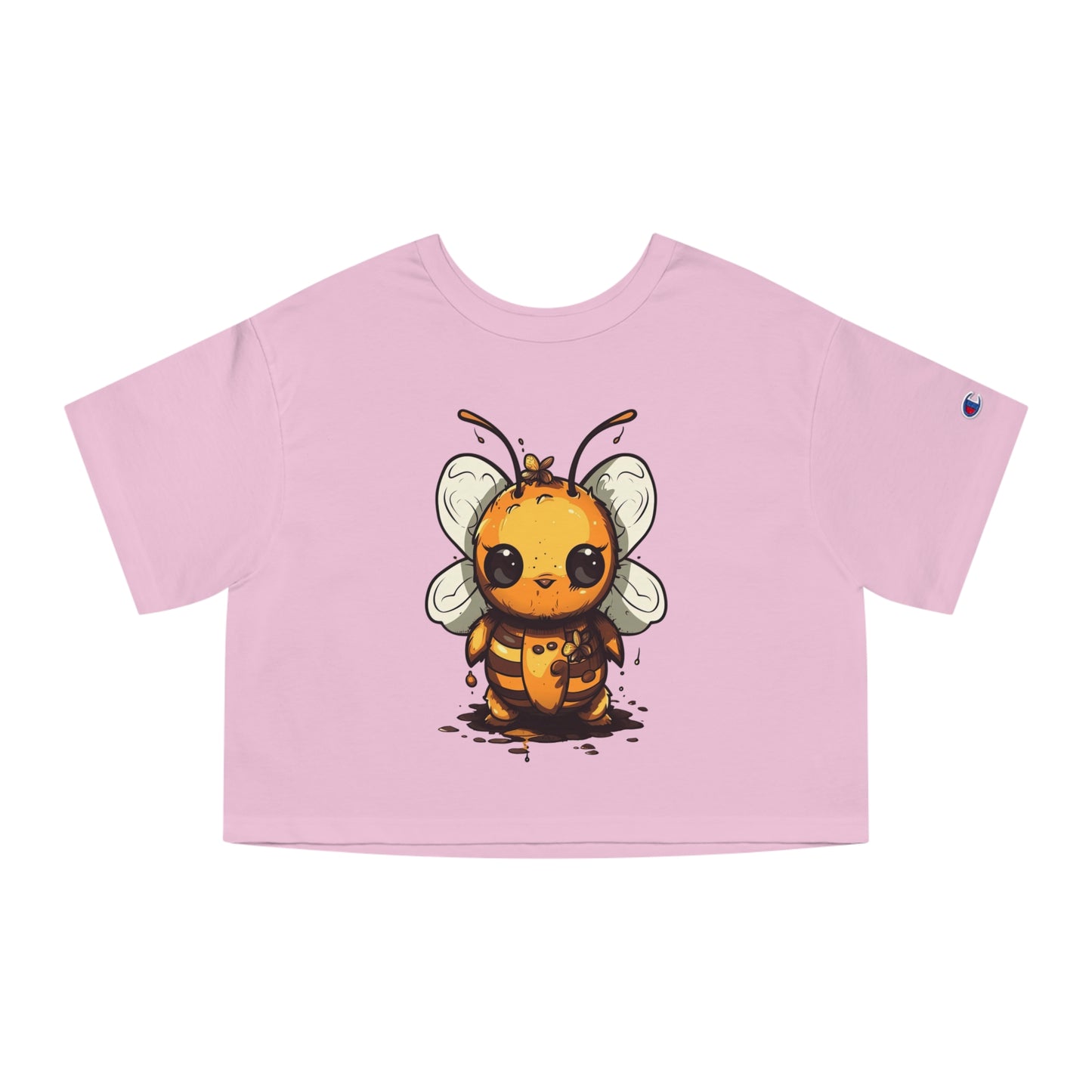 Bumble "Honey" Bee Champion Women's Heritage Cropped T-Shirt