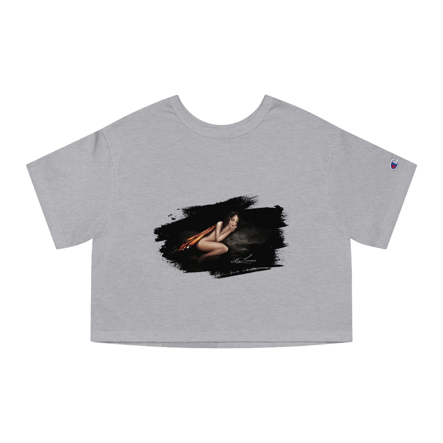 Monarch Faerie Champion Women's Heritage Cropped T-Shirt
