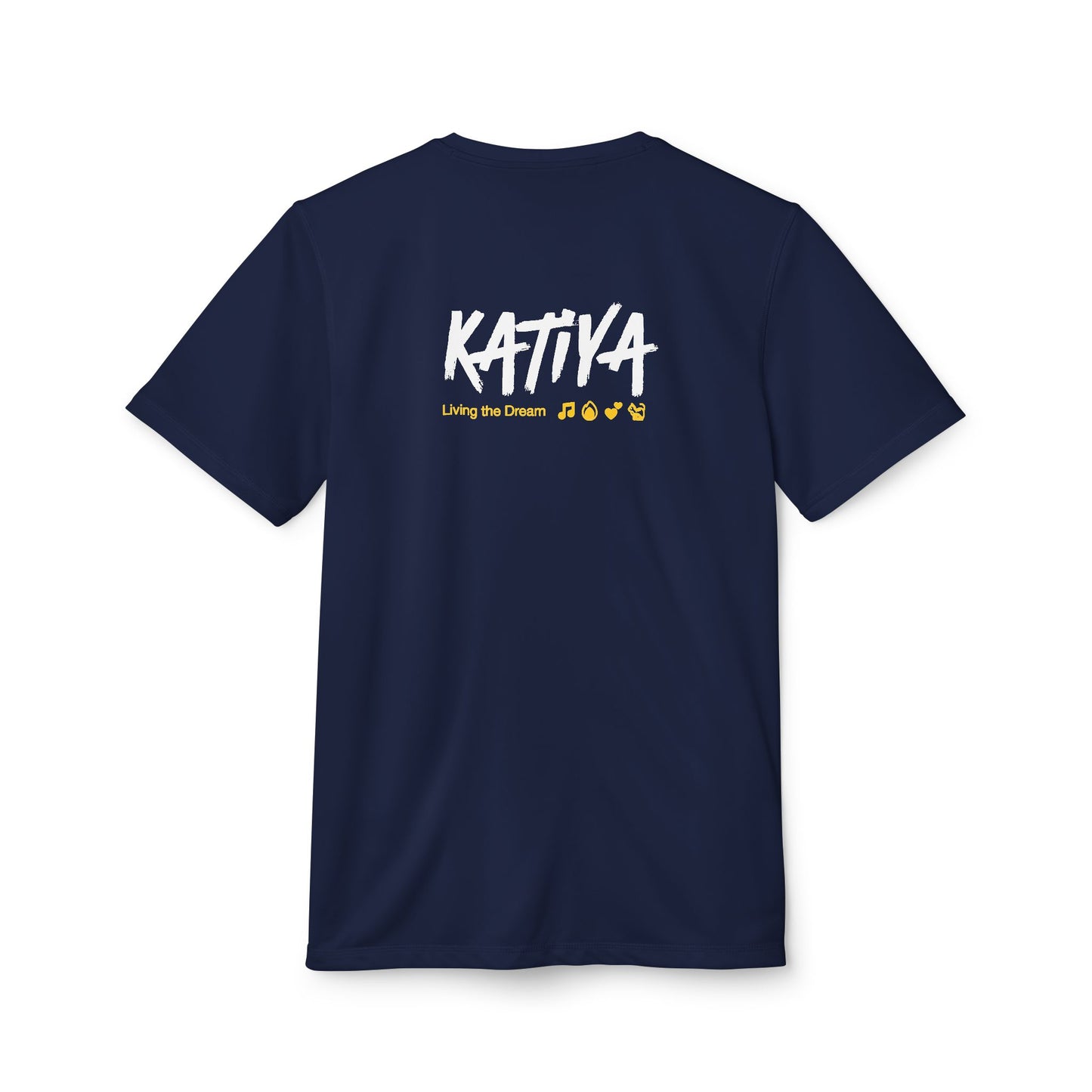 adidas Unisex Sport T-shirt | Katiya Living the Dream x LioWalls Song