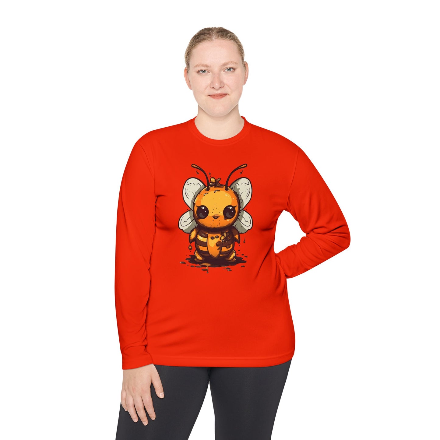 Bumble "Honey" Bee Unisex Lightweight Long Sleeve Tee