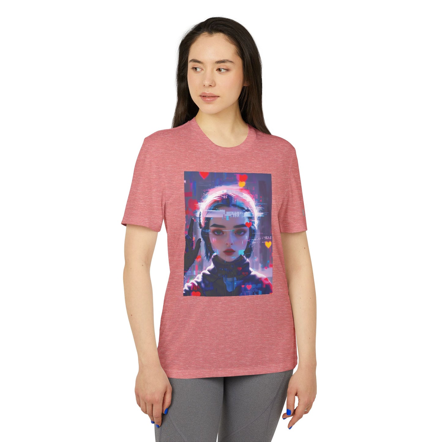 adidas Unisex Sport T-shirt | Katiya Living the Dream x LioWalls Song
