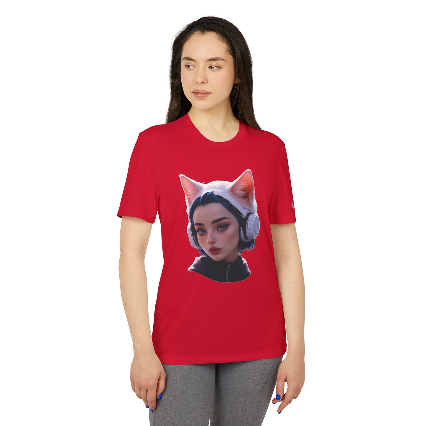 adidas Unisex Sport T-shirt | Katiya Living the Dream x LioWalls Song