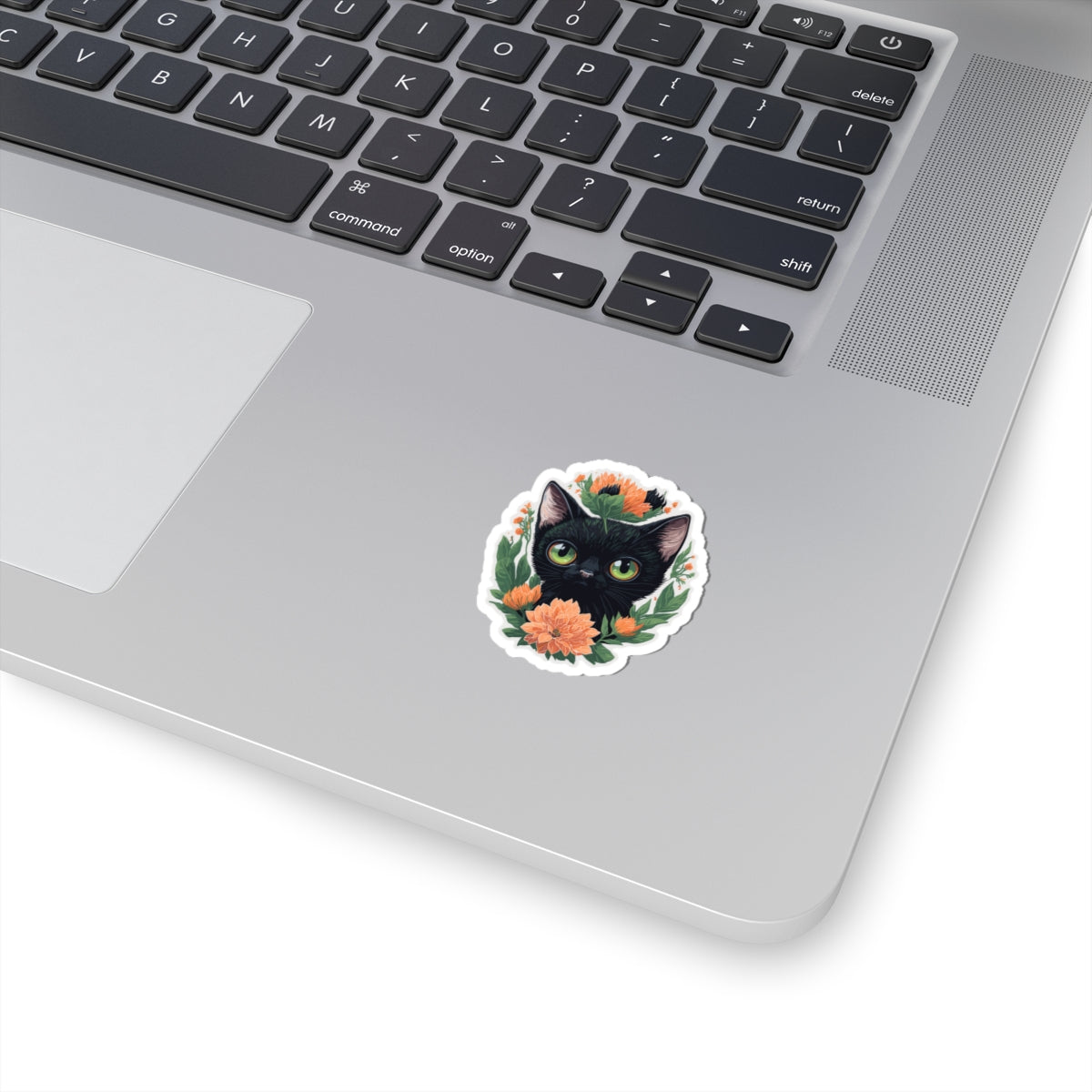 Kitty Bloom Kiss-Cut Stickers