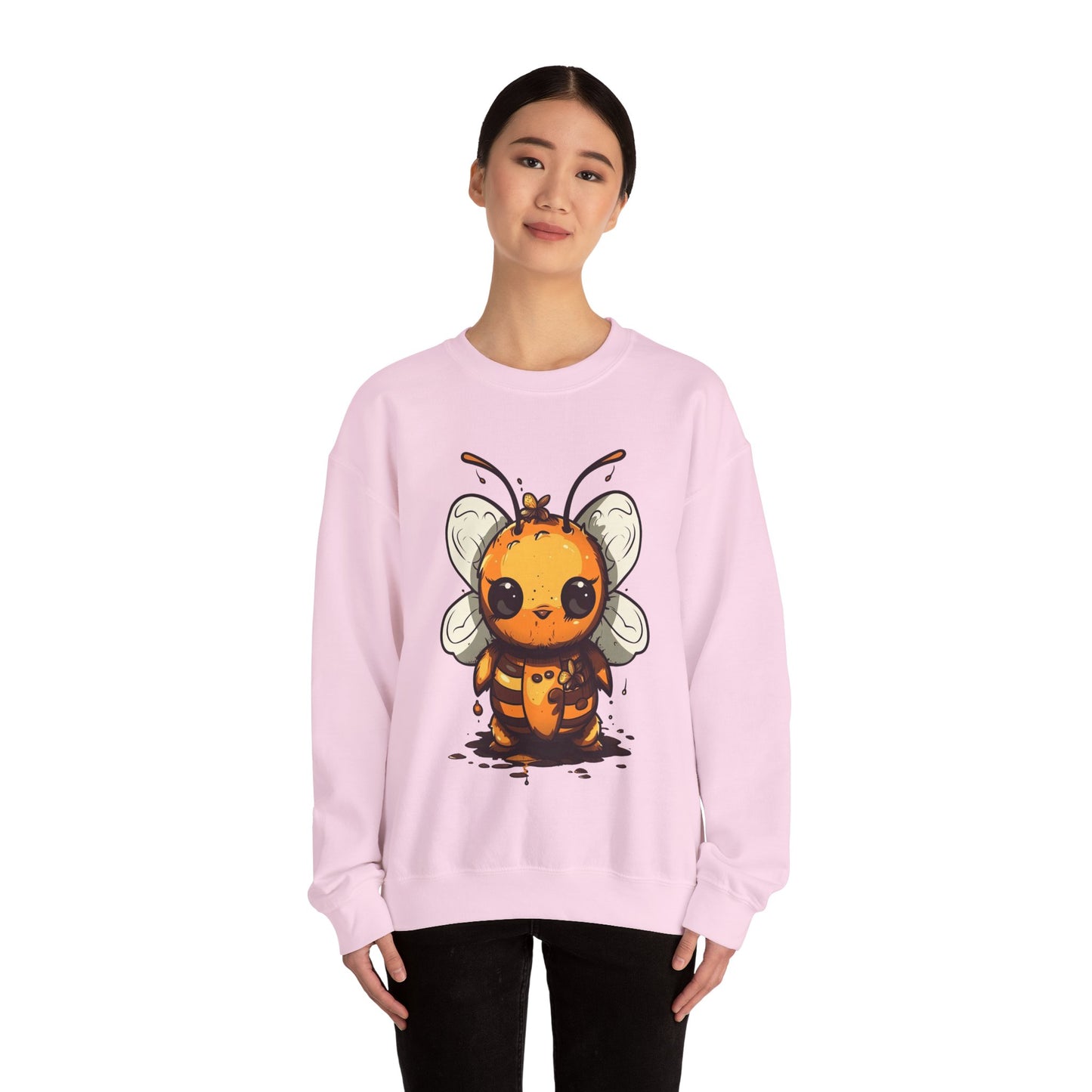 Bumble "Honey" Bee Unisex Heavy Blend™ Crewneck Sweatshirt
