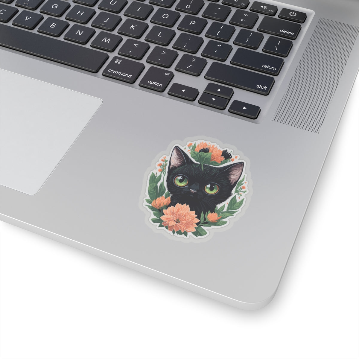 Kitty Bloom Kiss-Cut Stickers