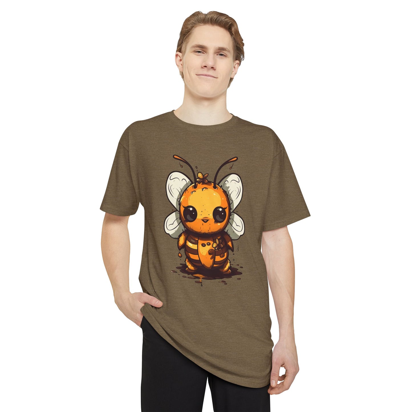 Bumble "Honey" Bee Unisex Long Body Urban Tee