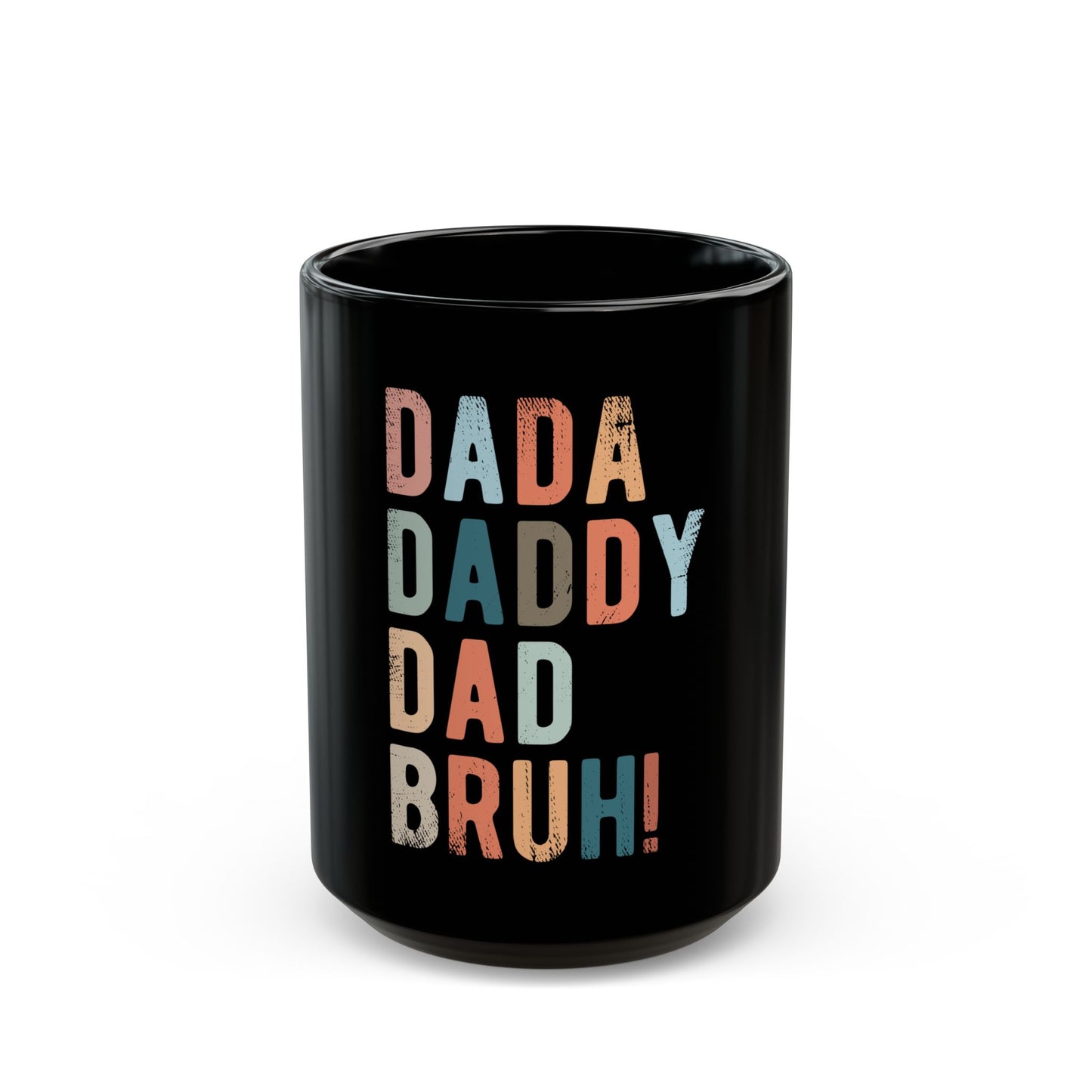 Funny Black Mug for Dads - Perfect Gift for Father's Day, Birthdays, Coffee Lovers, Dad Joke Enthusiasts!