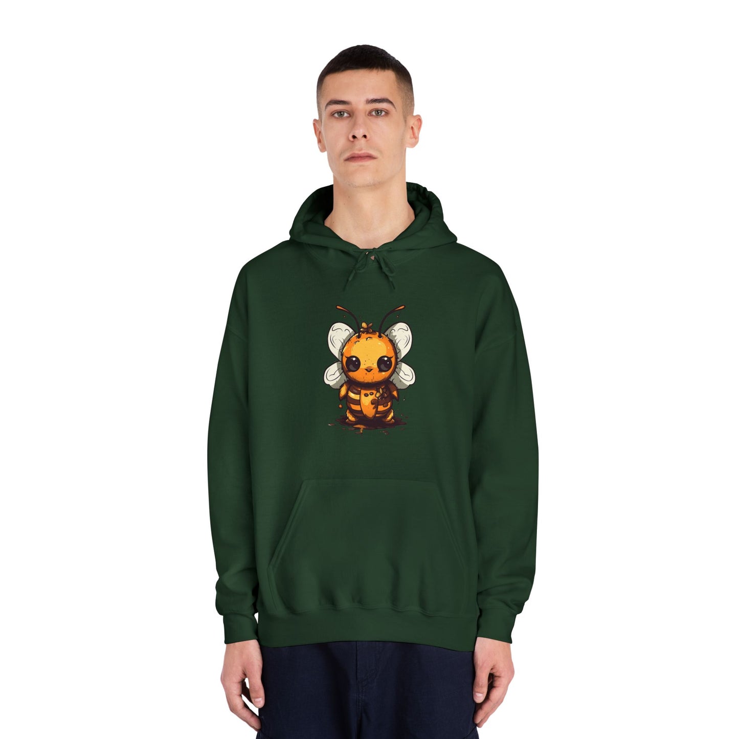 Bumble "Honey" Bee Unisex DryBlend® Hooded Sweatshirt