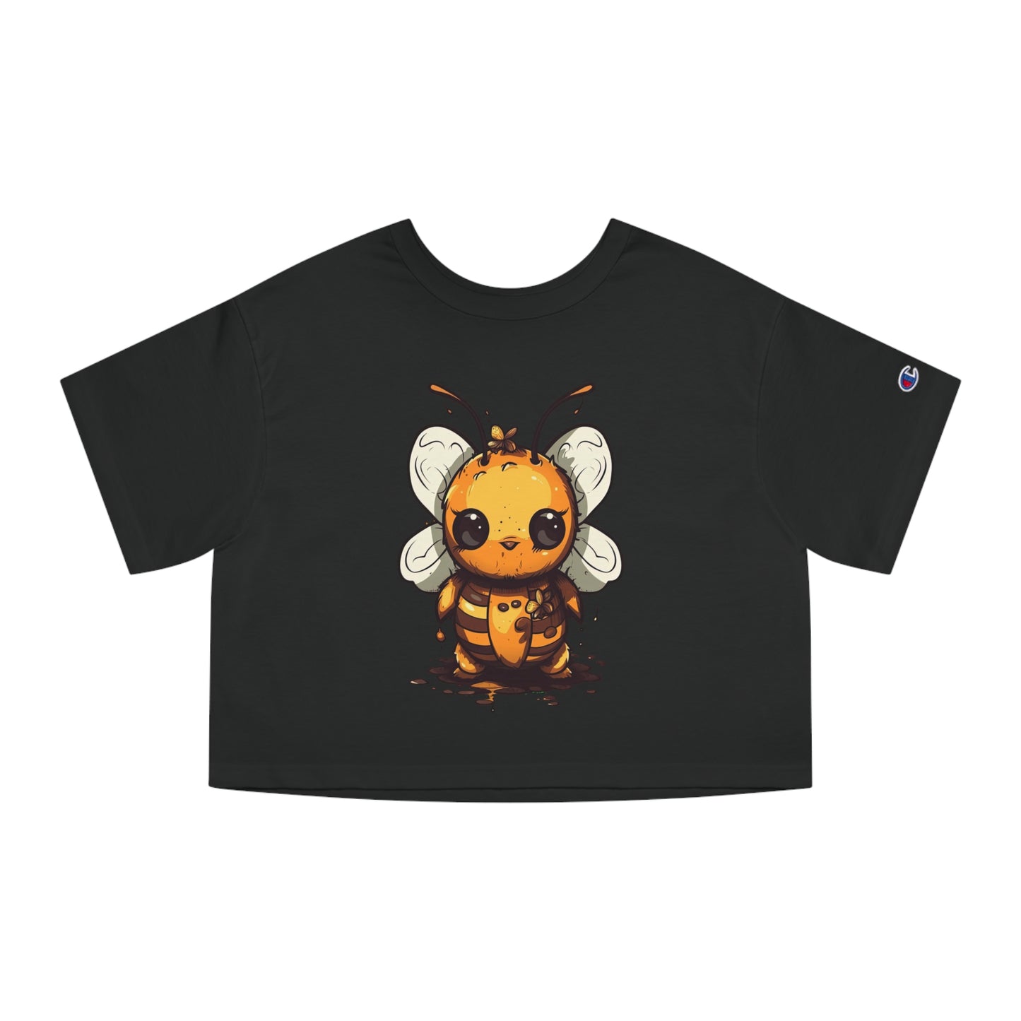 Bumble "Honey" Bee Champion Women's Heritage Cropped T-Shirt