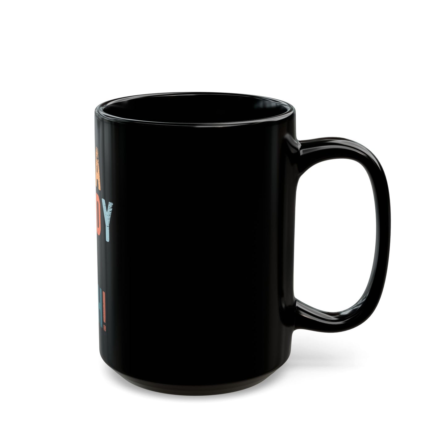 Funny Black Mug for Dads - Perfect Gift for Father's Day, Birthdays, Coffee Lovers, Dad Joke Enthusiasts!