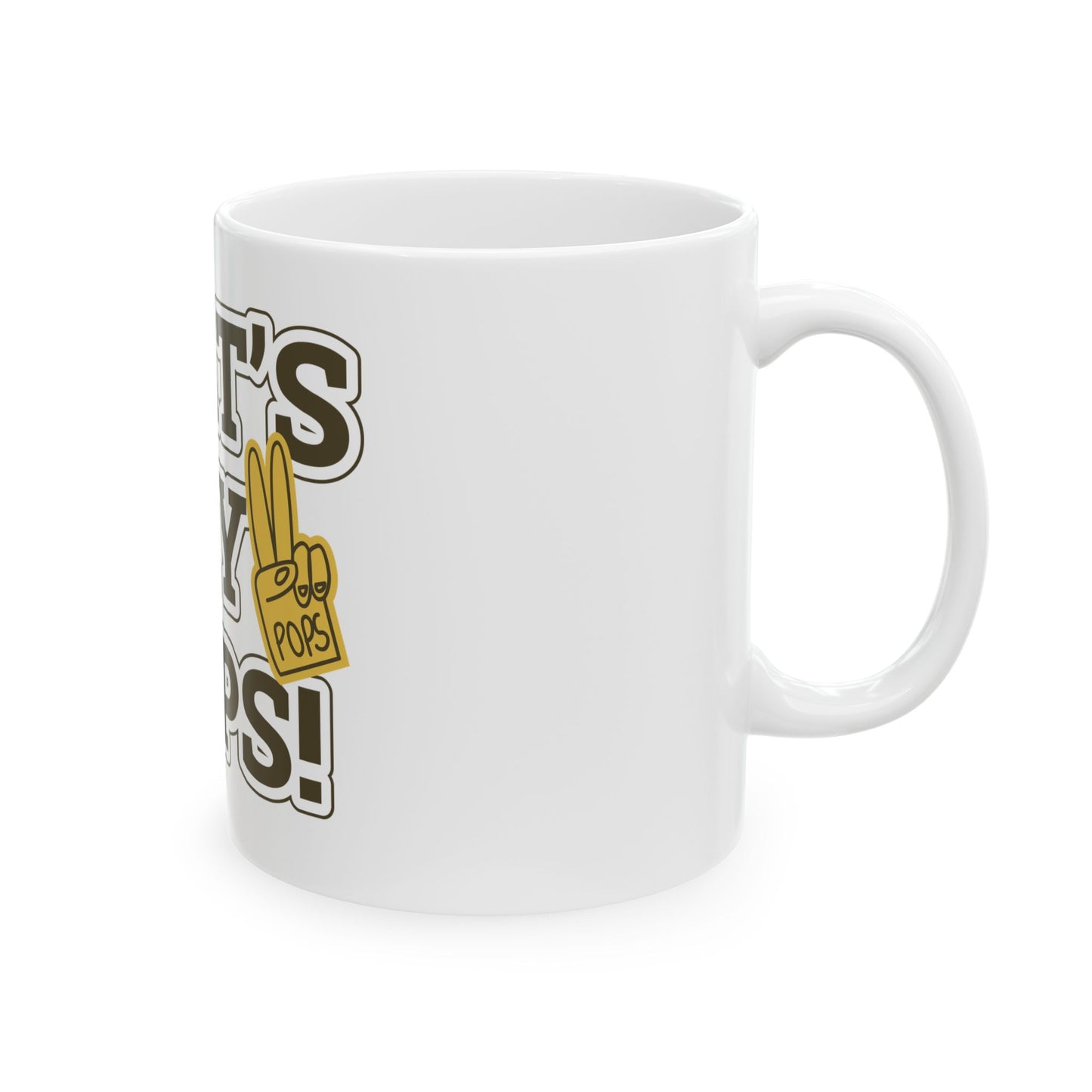 Basketball Dad Mug, Perfect Gift for Father's Day, Birthday, Sports Fan, Drinkware, Fun Coffee Cup
