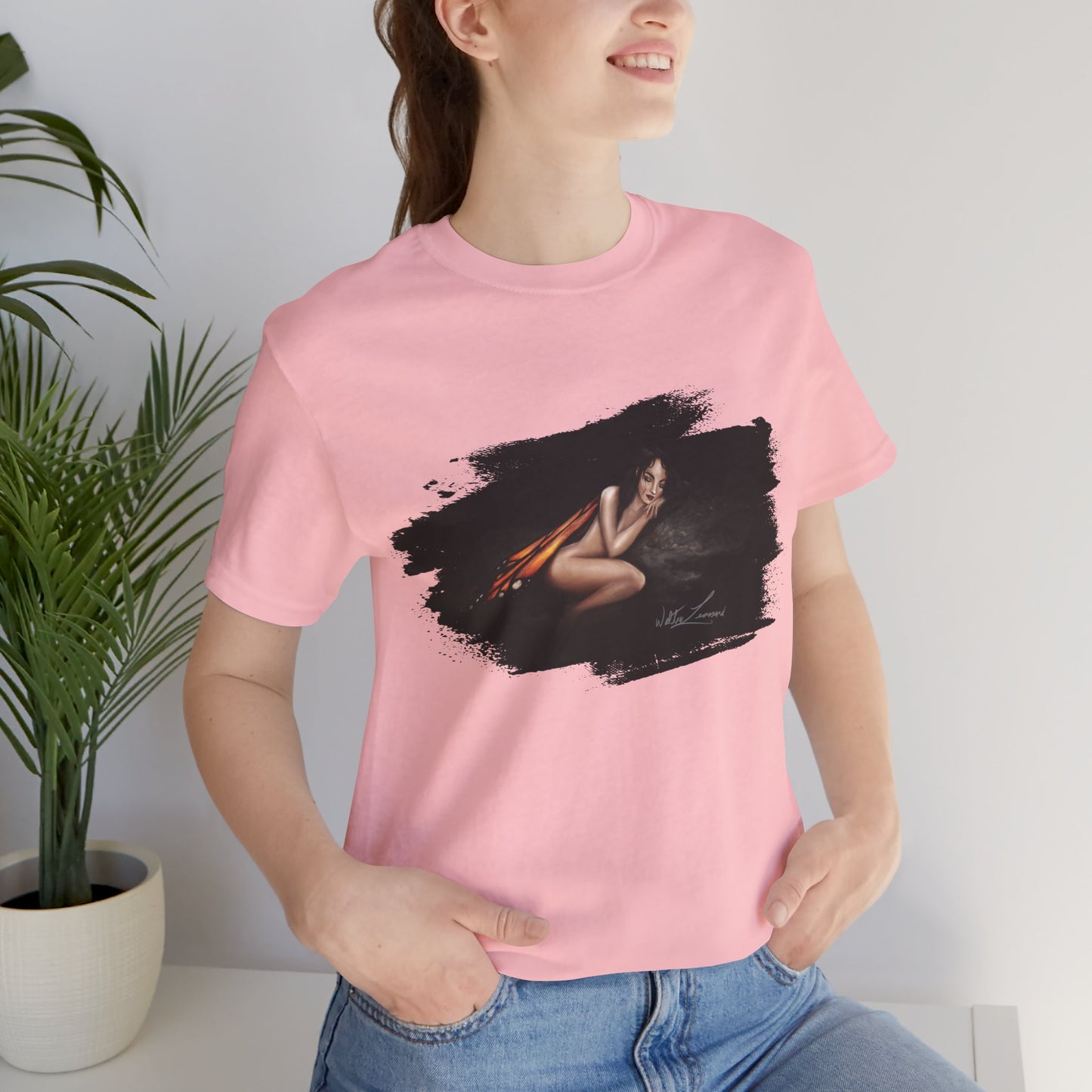 Monarch Faerie Graphic T-Shirt Unisex Jersey Short Sleeve Tee