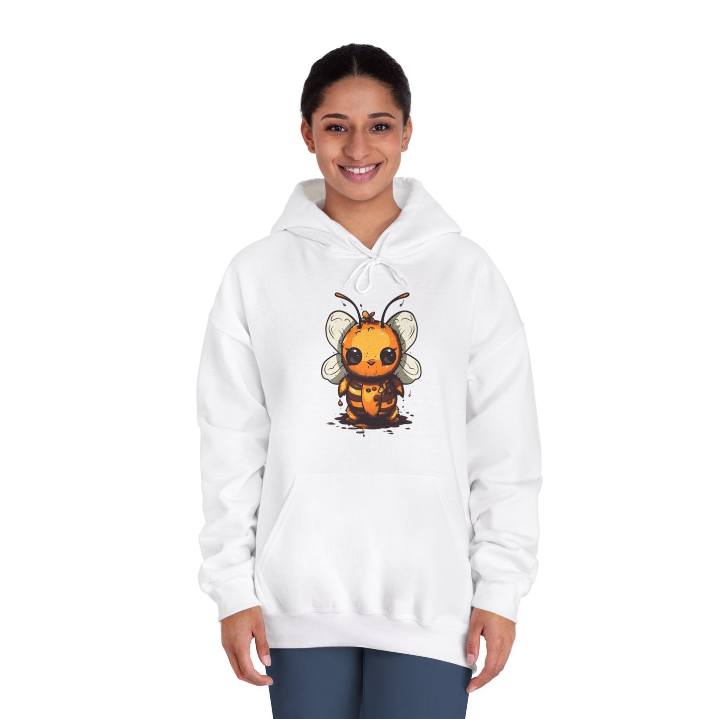 Bumble "Honey" Bee Unisex DryBlend® Hooded Sweatshirt