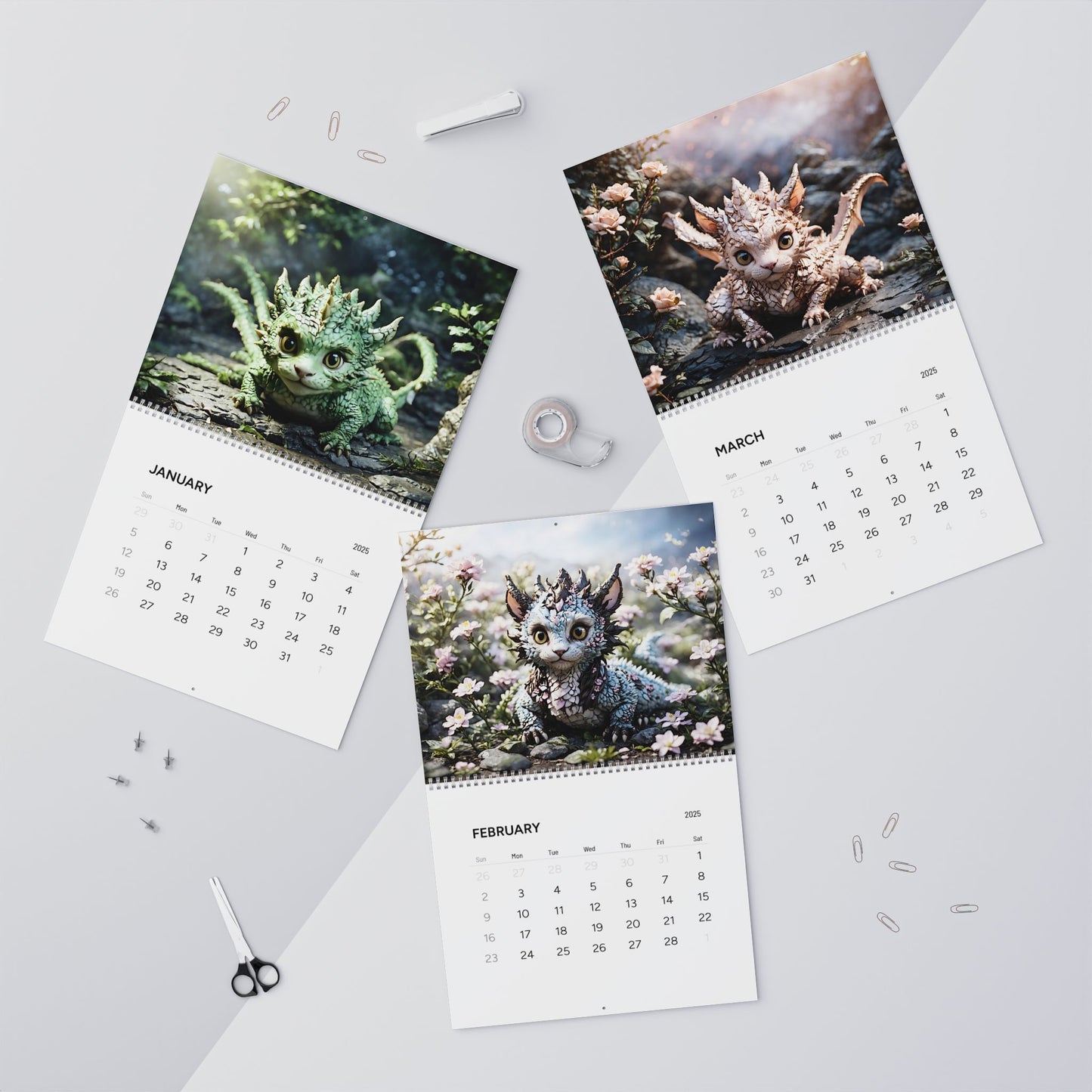 Dragons of Lyra Wall Calendar