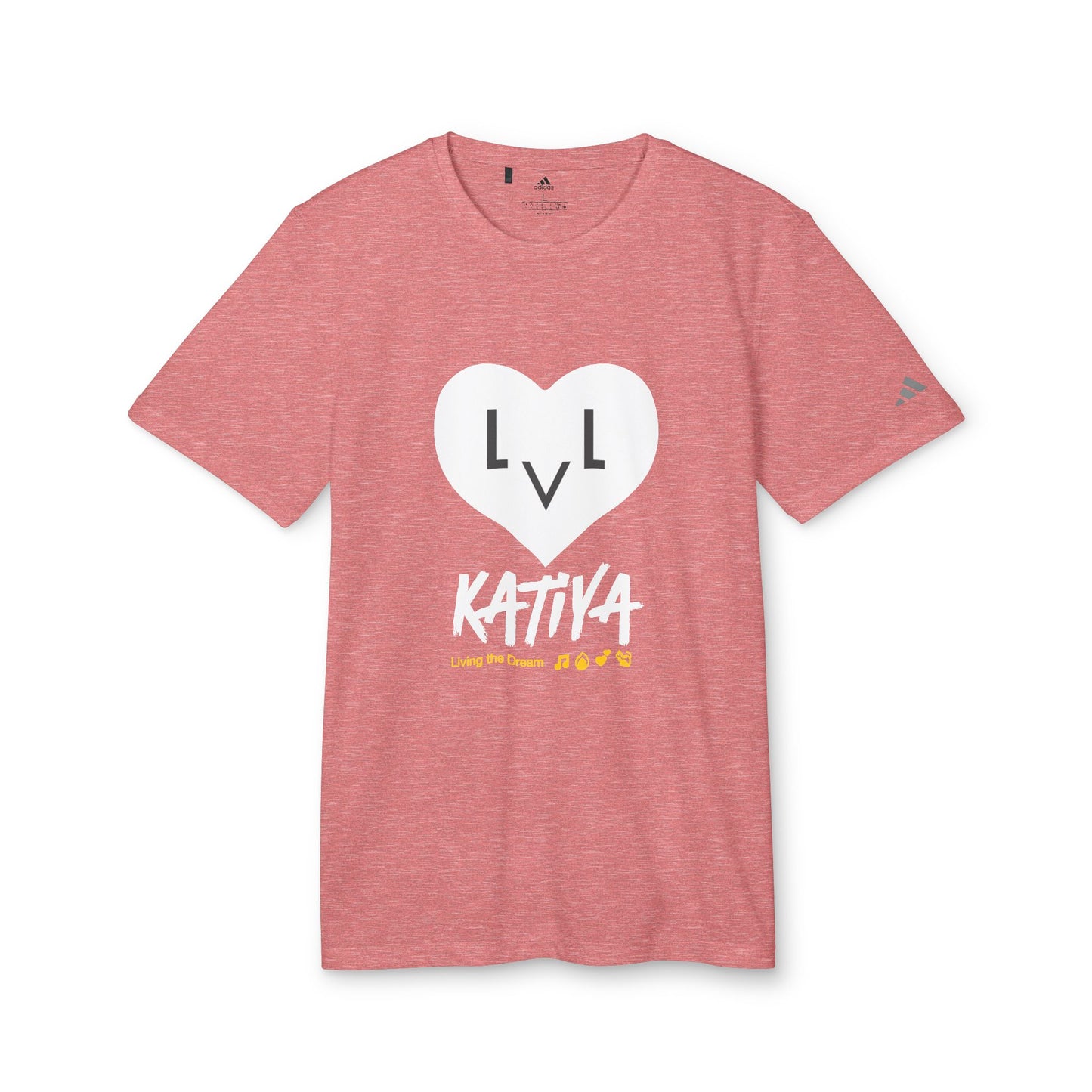 adidas Unisex Sport T-shirt  | Katiya Living the Dream x LioWalls Song