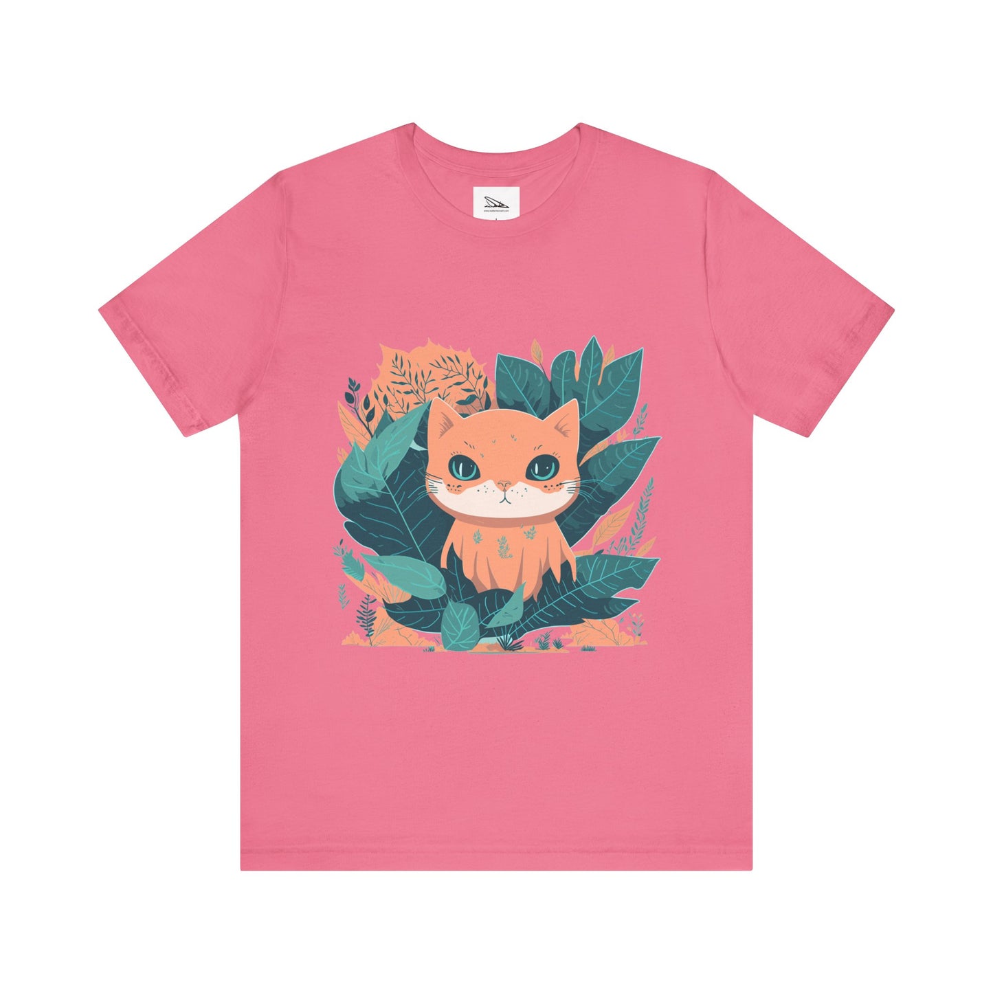 Autumn Cat Unisex Jersey Short Sleeve Tee