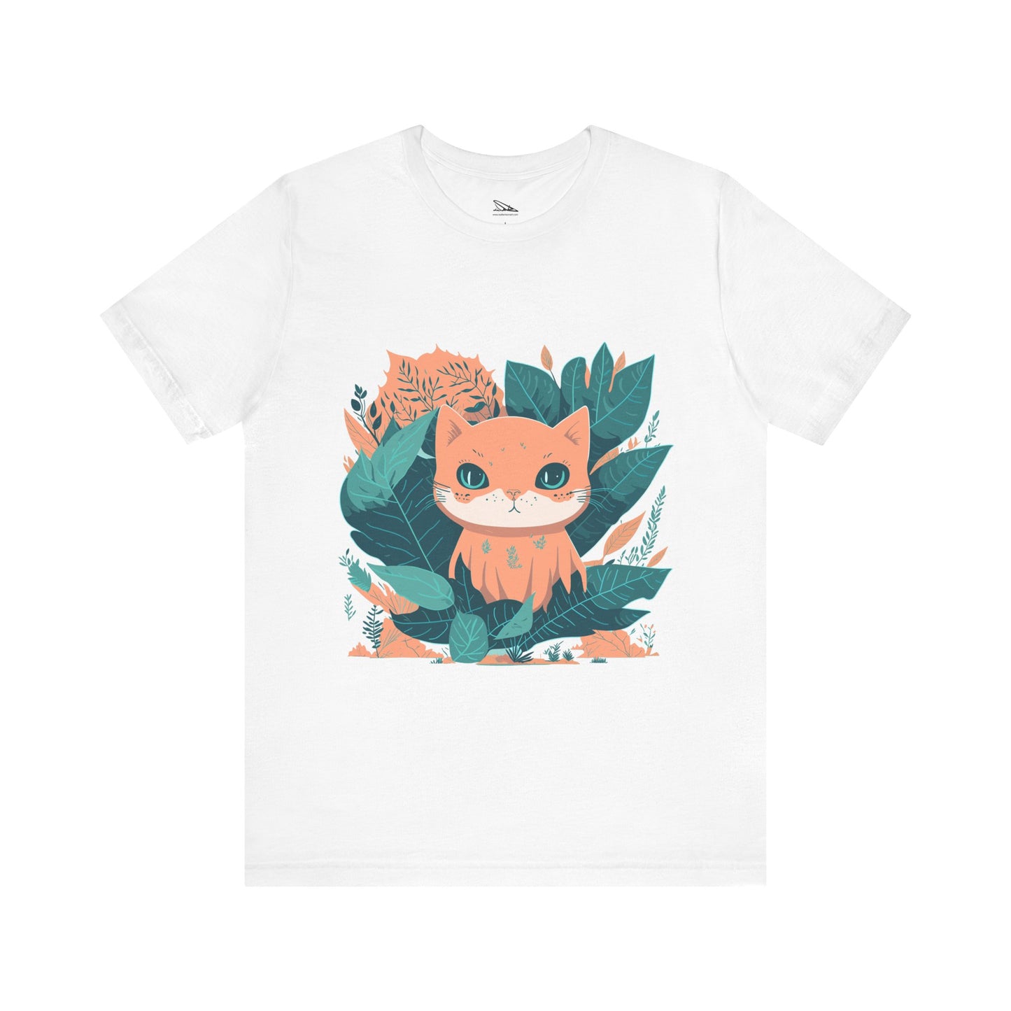 Autumn Cat Unisex Jersey Short Sleeve Tee