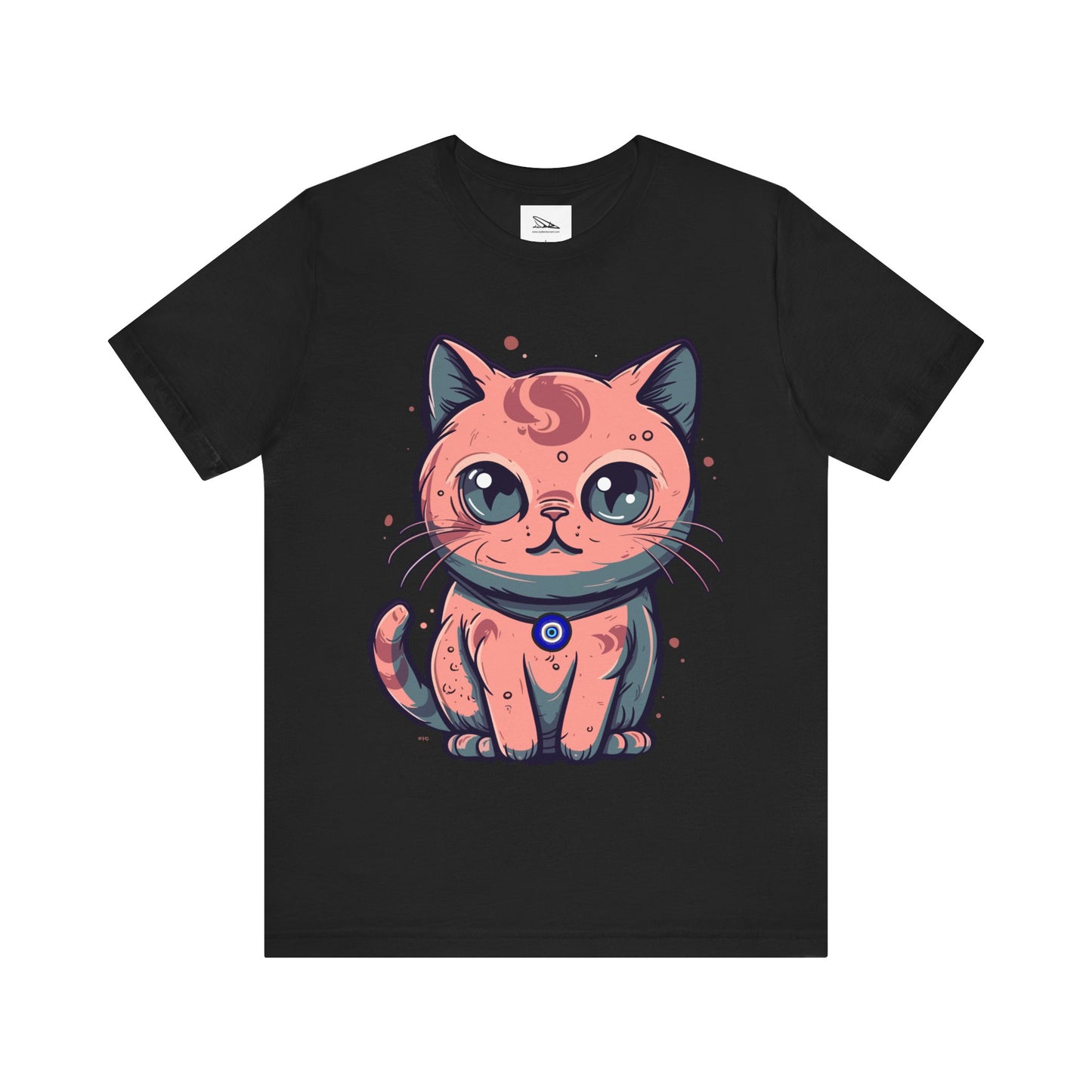 Cosmic Cat Unisex Jersey Short Sleeve Tee