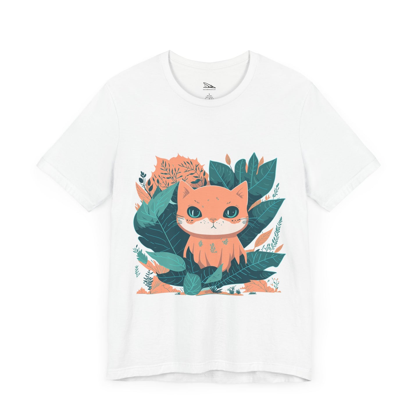 Autumn Cat Unisex Jersey Short Sleeve Tee