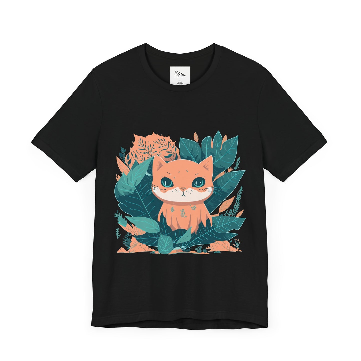 Autumn Cat Unisex Jersey Short Sleeve Tee
