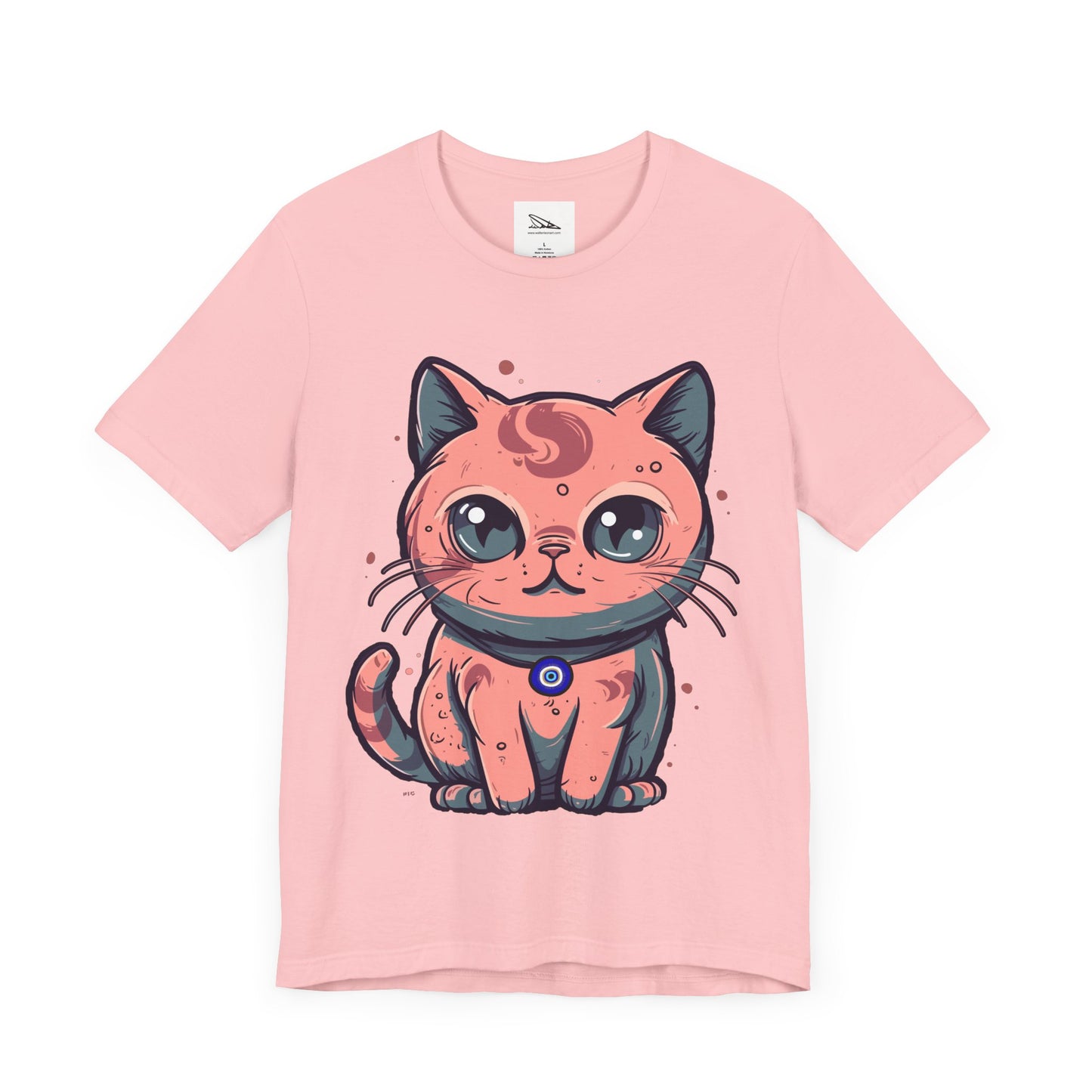 Cosmic Cat Unisex Jersey Short Sleeve Tee