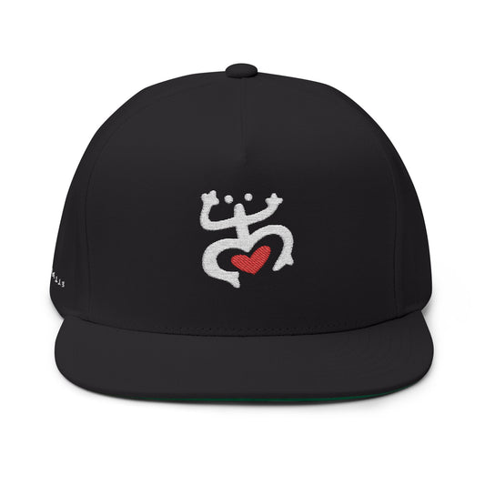 COQUI - SIRENADE Song SE Embroidered Flat Bill Cap Casual Style