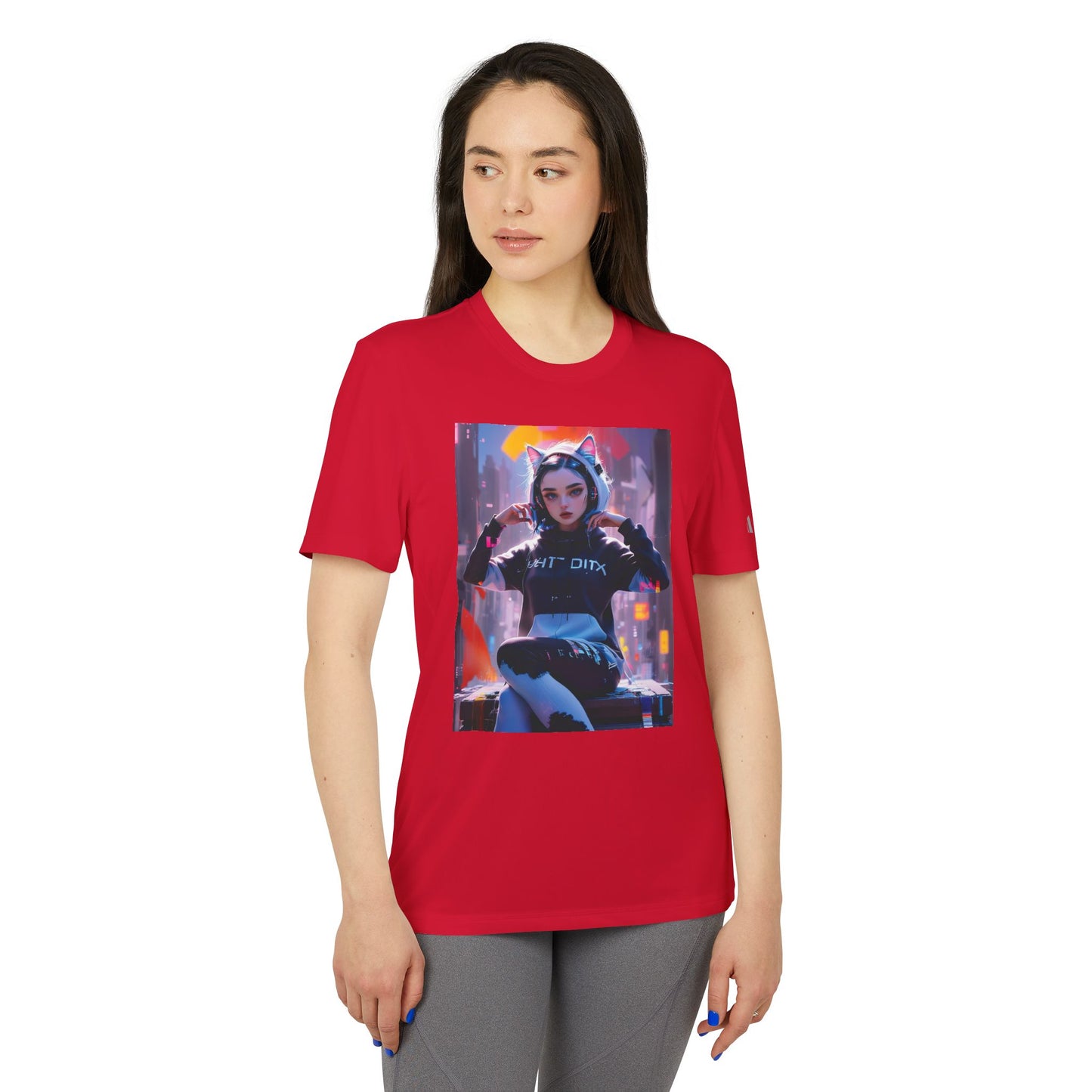 adidas Unisex Sport T-shirt | Katiya Living the Dream x LioWalls Song