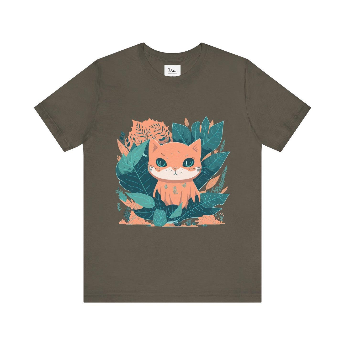 Autumn Cat Unisex Jersey Short Sleeve Tee