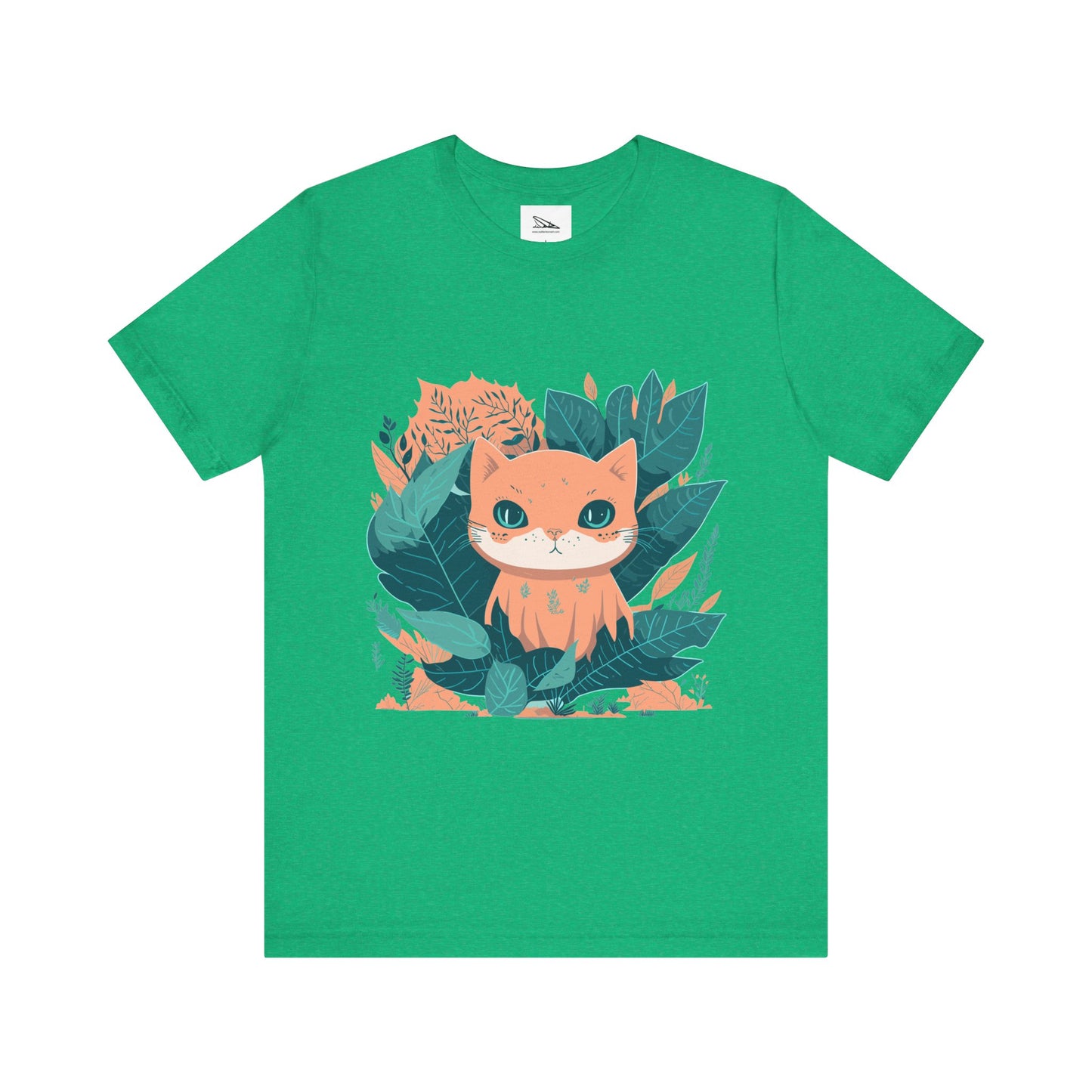 Autumn Cat Unisex Jersey Short Sleeve Tee