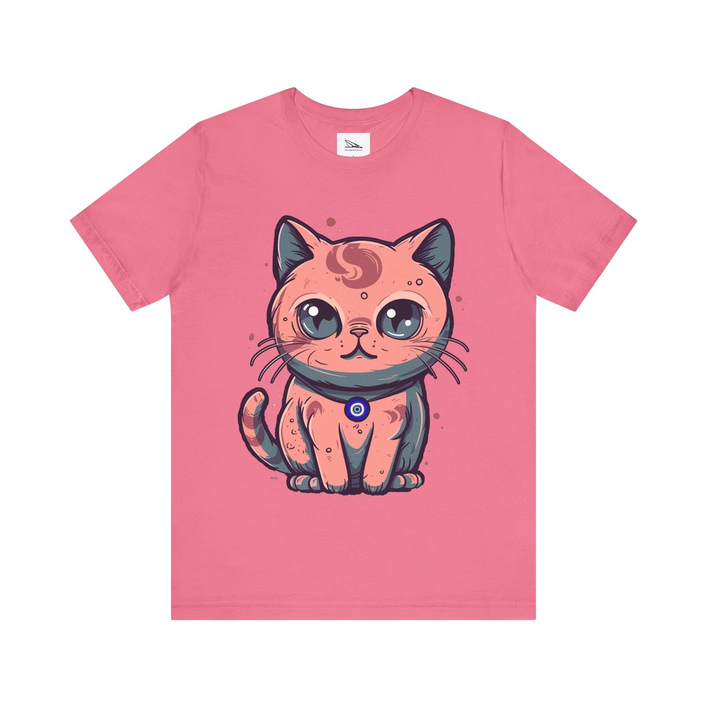 Cosmic Cat Unisex Jersey Short Sleeve Tee