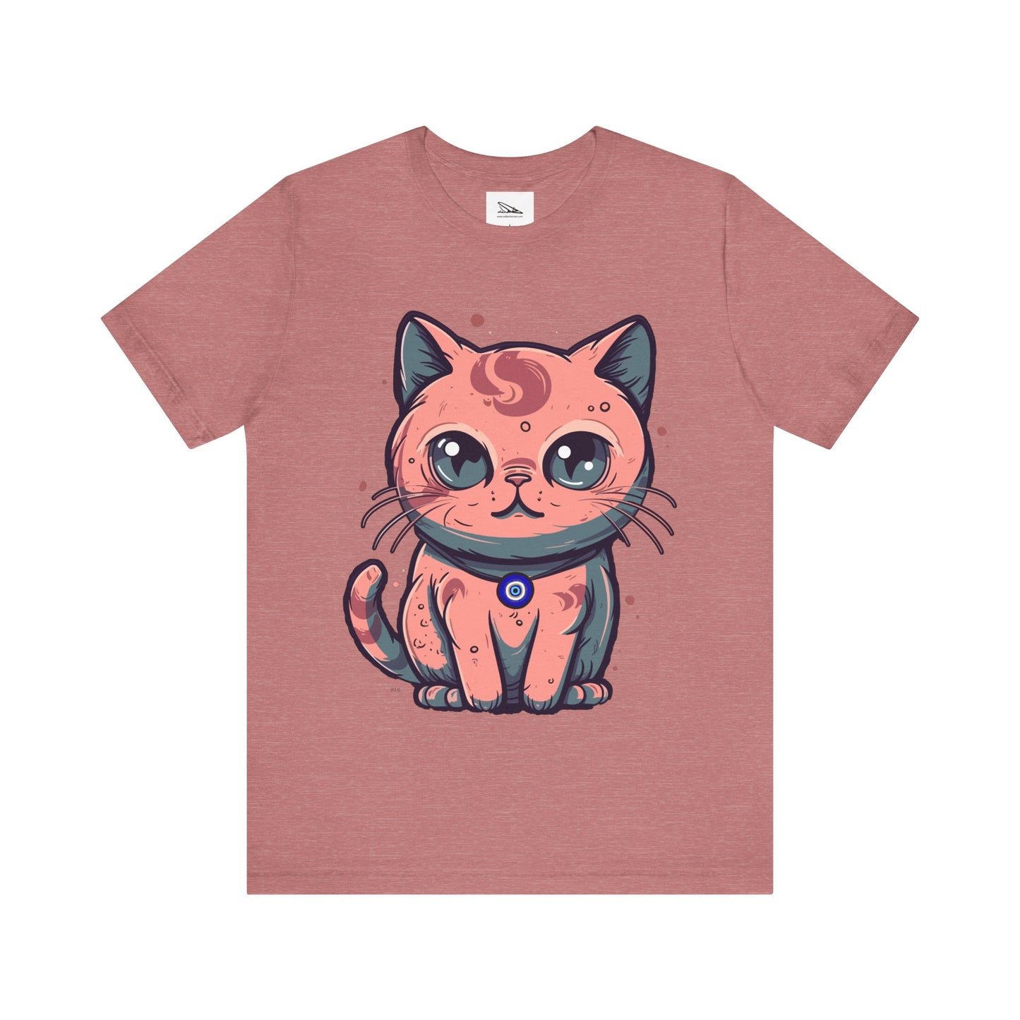 Cosmic Cat Unisex Jersey Short Sleeve Tee