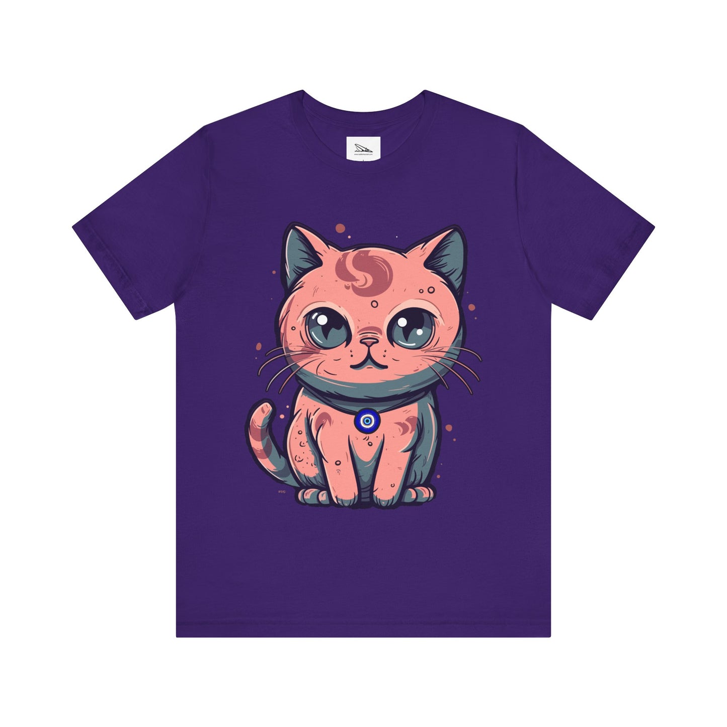 Cosmic Cat Unisex Jersey Short Sleeve Tee