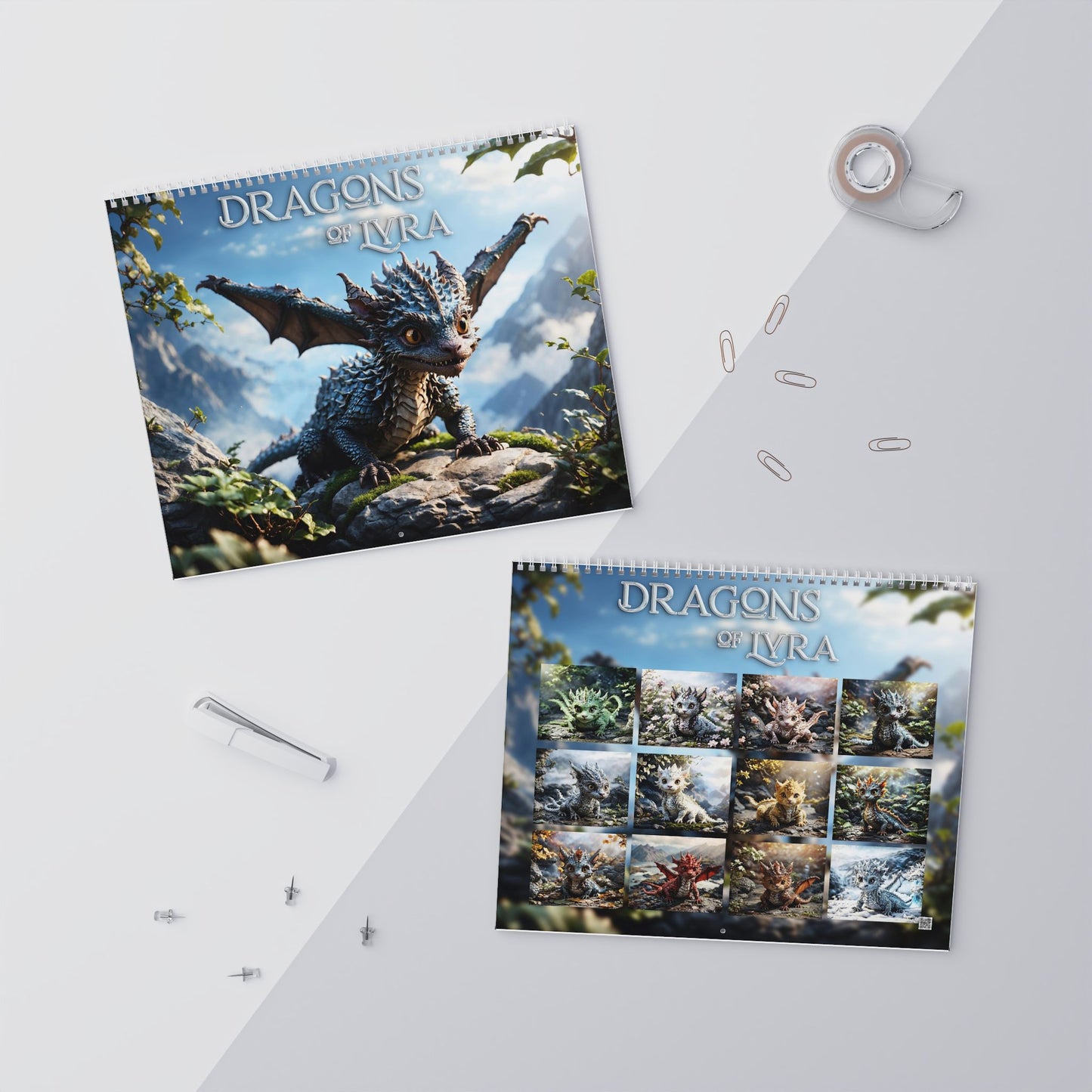 Dragons of Lyra Wall Calendar